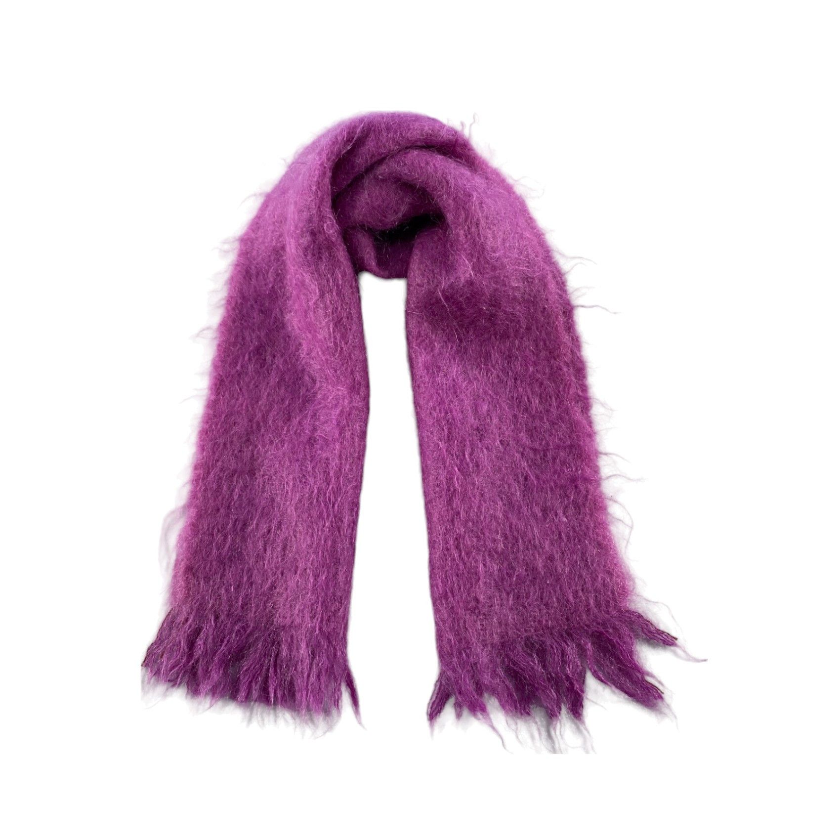 Vintage Vintage Mohair Scarf / Muffler / Neckwear Size ONE SIZE - 1 Thumbnail