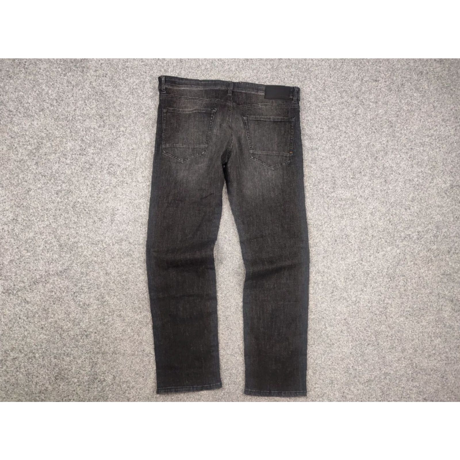 Hugo Boss HUGO BOSS Jeans Regular Denim 36 37 Dark Gray 5-Pocket Stretch Regular fit Denim Jeans Mens Size US 36 / EU 52 - 5 Thumbnail