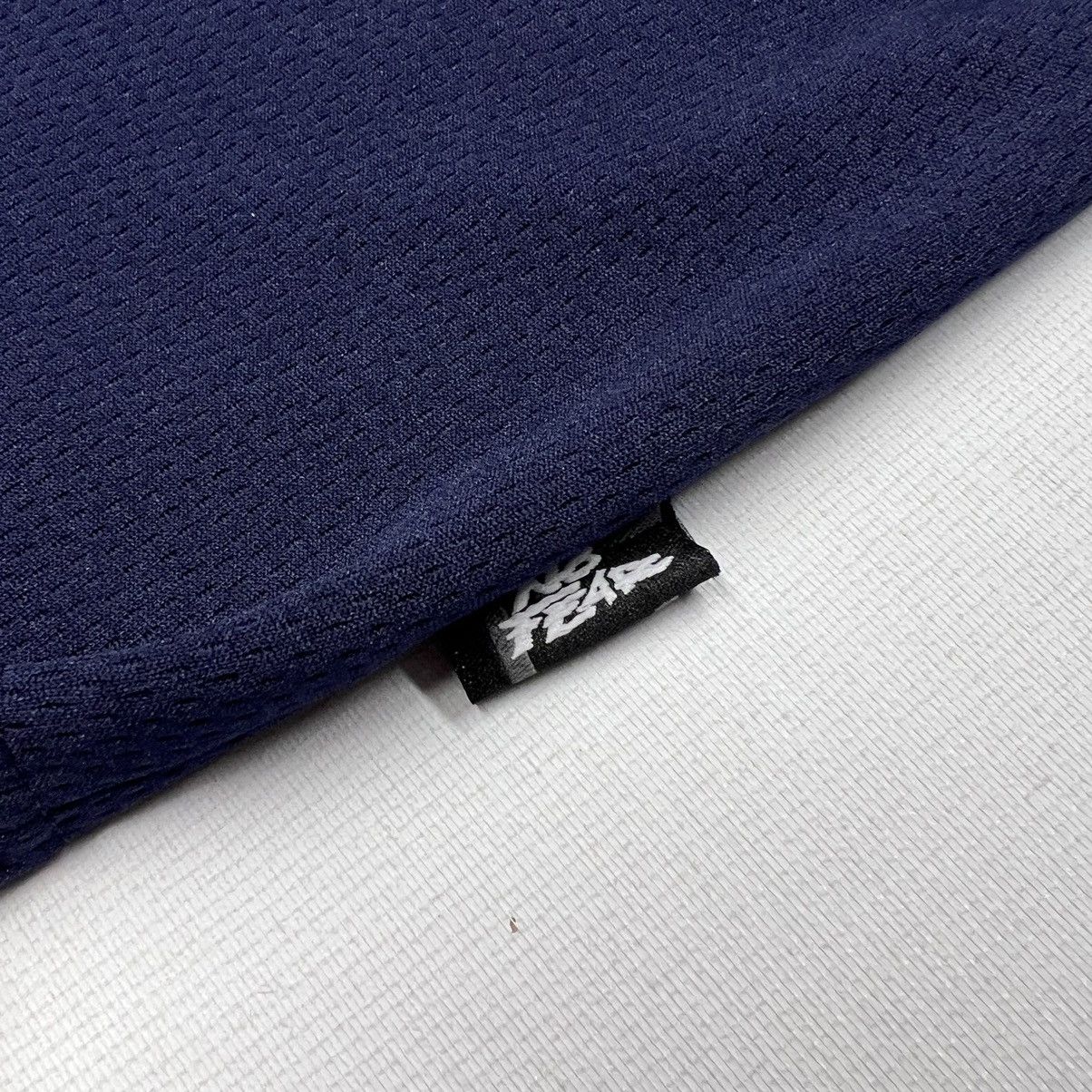 No Fear × Vintage VTG No Fear Jersey Shirt Blue White Short Sleeve Stripe Y2K Size US M / EU 48-50 / 2 - 2 Thumbnail
