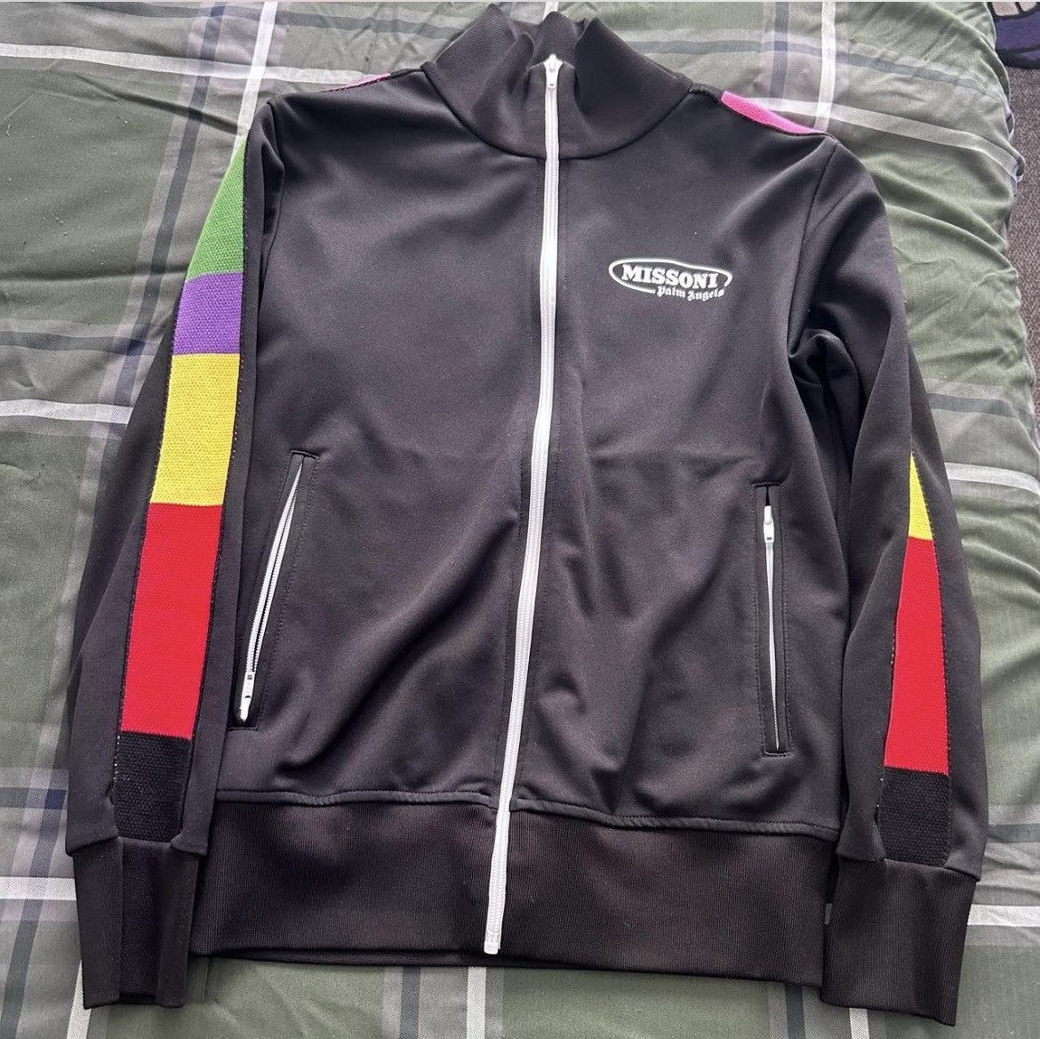 Palm Angels Palm Angles X Missoni Track Jacket Size US S / EU 44-46 / 1 - 2 Thumbnail