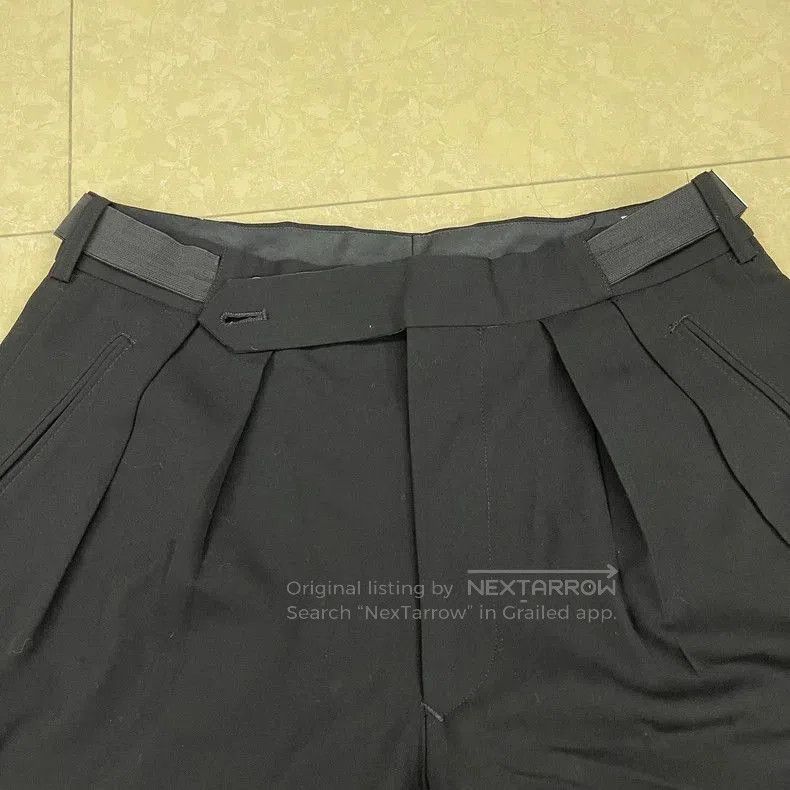 Yohji Yamamoto Yohji Yamamoto Wool Black Shorts Size US 30 / EU 46 - 2 Thumbnail