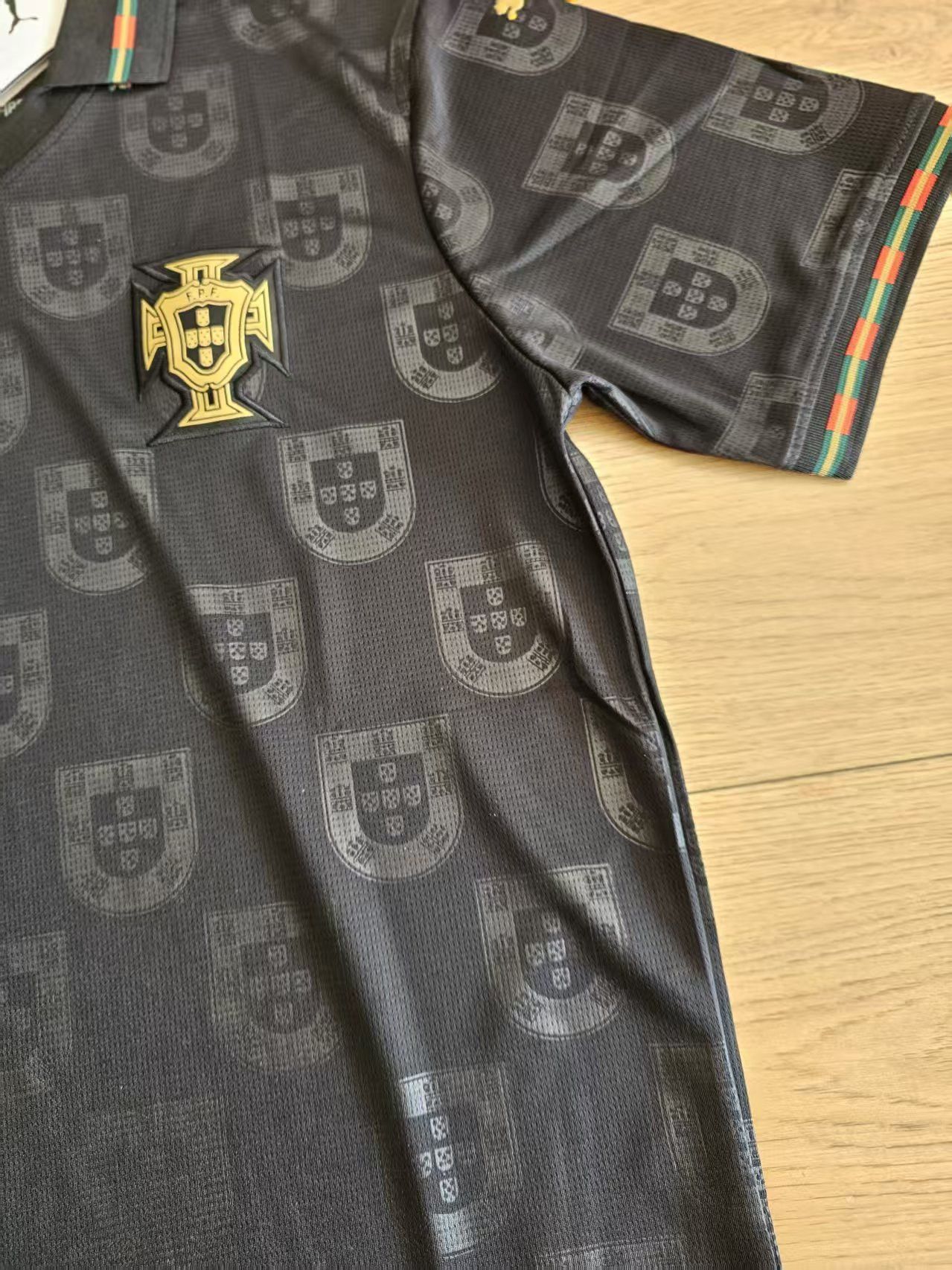 Other 2025 26 Portugal Jersey Away Black Size US XXL / EU 58 / 5 - 2 Thumbnail
