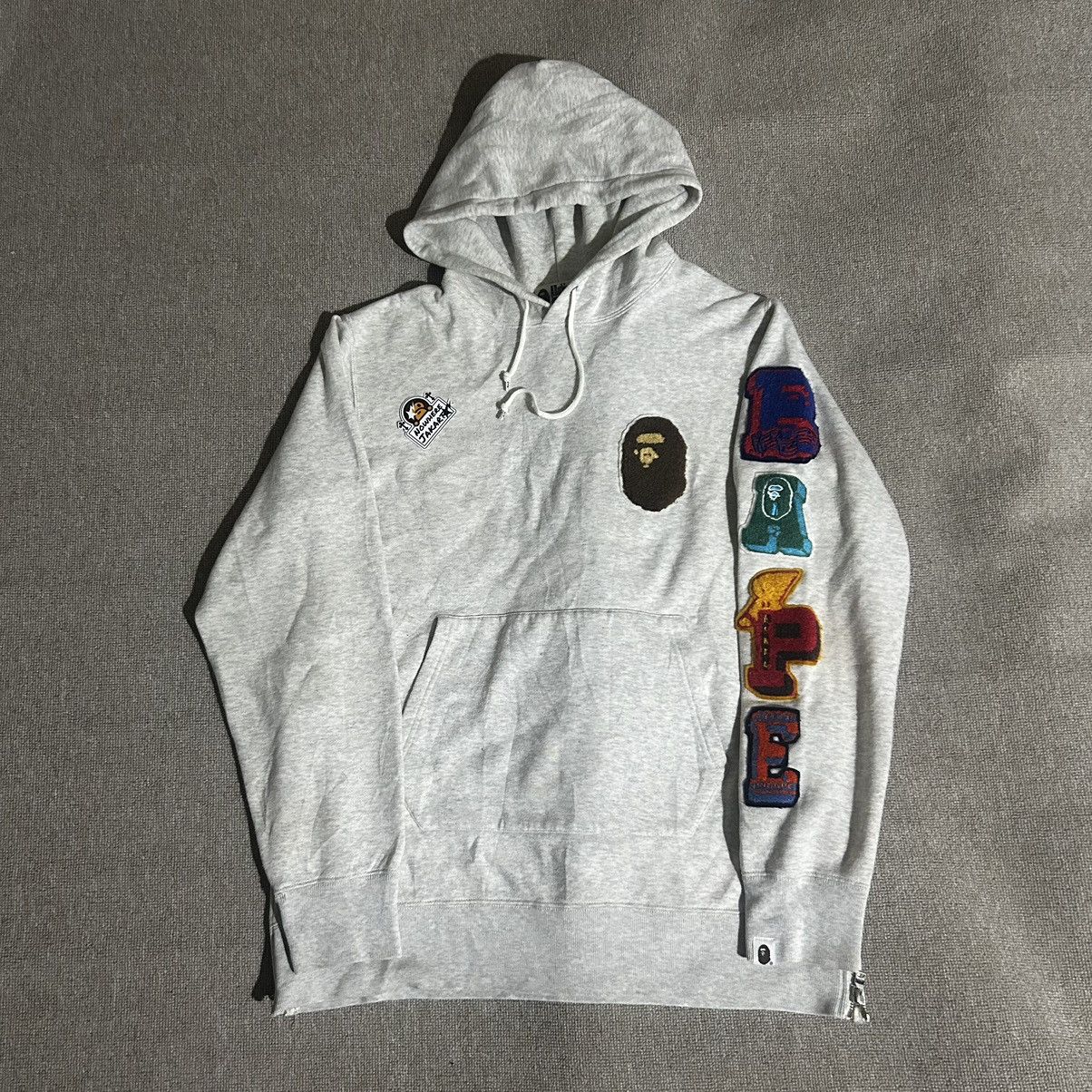 Bape Bape Patch Pullover Hoodie Size US L / EU 52-54 / 3 - 1 Thumbnail
