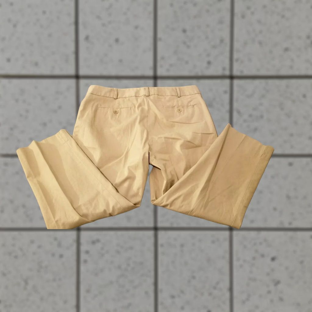 Talbots Talbots Khaki Dress Pants 12 Cotton Slack Trouser Womens Beige Size 34" / US 12 / IT 48 - 1 Thumbnail