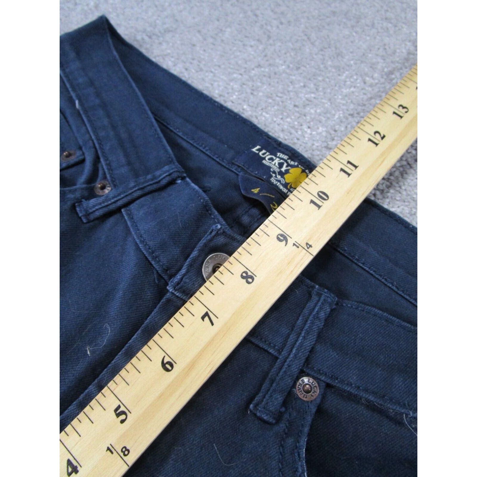 Lucky Brand Lucky Brand Womens 27 Jeans Dark Navy Blue Size 27" / US 4 / IT 40 - 6 Thumbnail