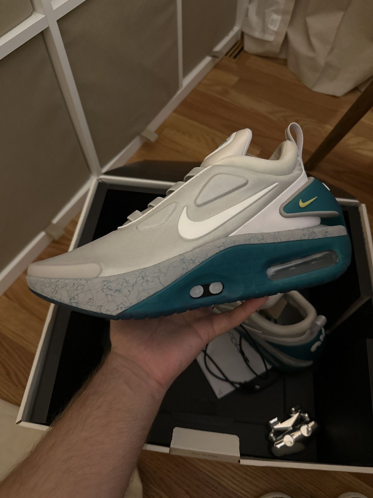 image of Nike Adept Auto Max Jet Stream Blue Shoes in Teal, Men's (Size 11.5)