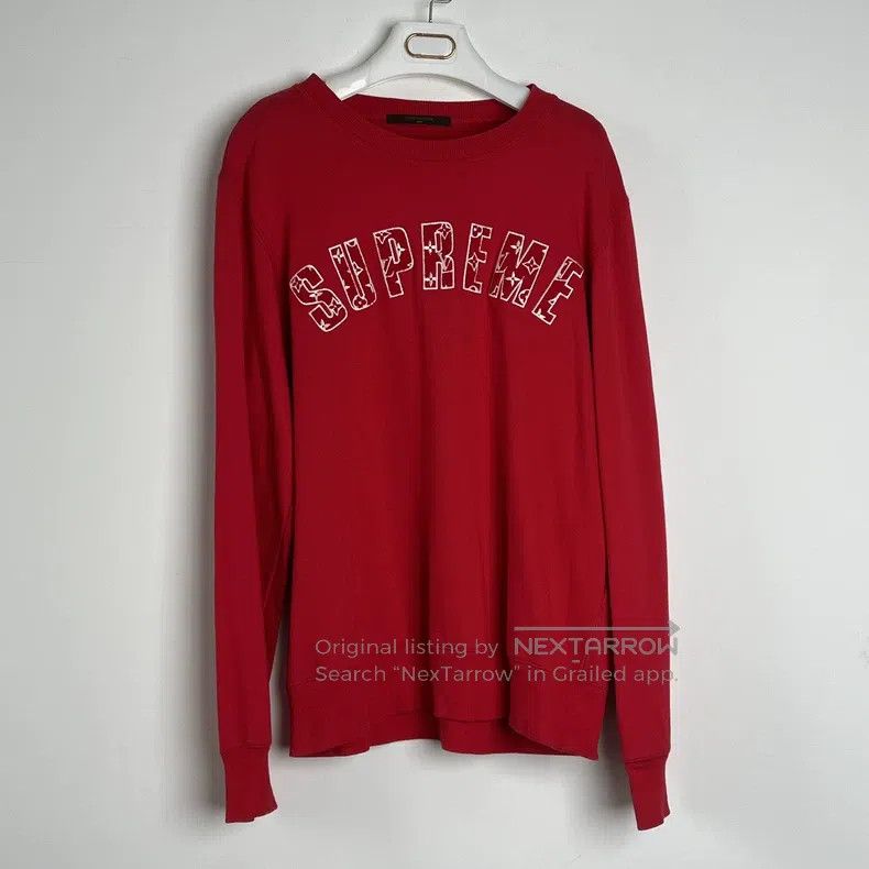 Louis Vuitton Louis Vuitton Supreme Signature Sweatshirt Size US L / EU 52-54 / 3 - 1 Thumbnail