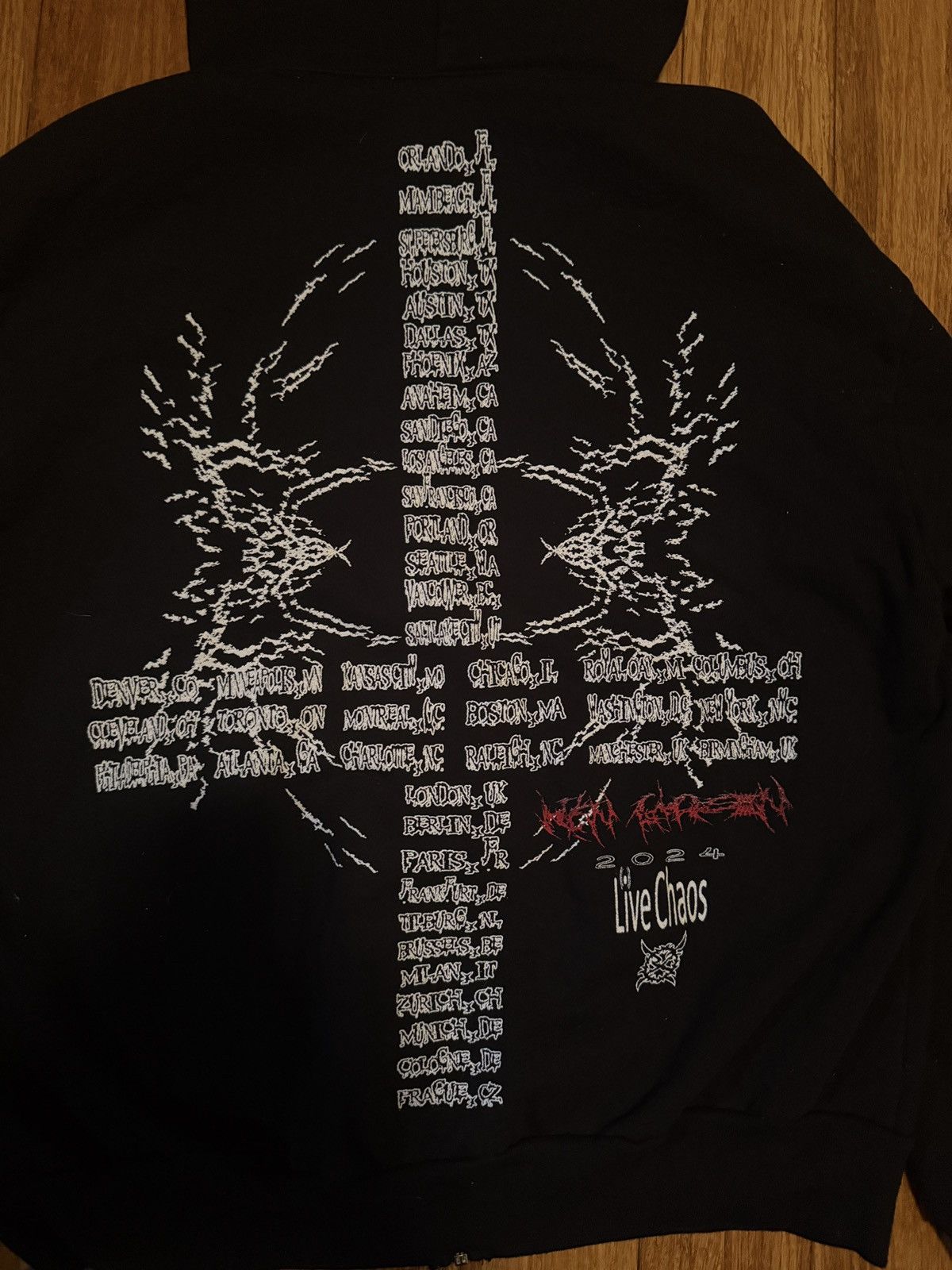 Ken Carson KEN CARSON TOUR HOODIE Size US L / EU 52-54 / 3 - 4 Thumbnail