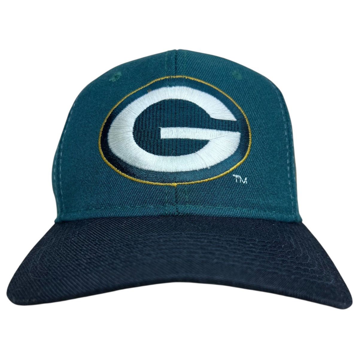 NFL × Sports Specialties × Vintage 1990s NFL Green Bay Packers Side Wave Sports Specialties Hat Size ONE SIZE - 1 Thumbnail