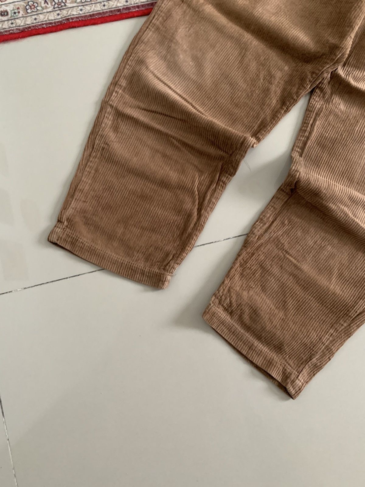 Japanese Brand Universal Overall Relaxed Wide Corduroy Pants Size US 32 / EU 48 - 2 Thumbnail
