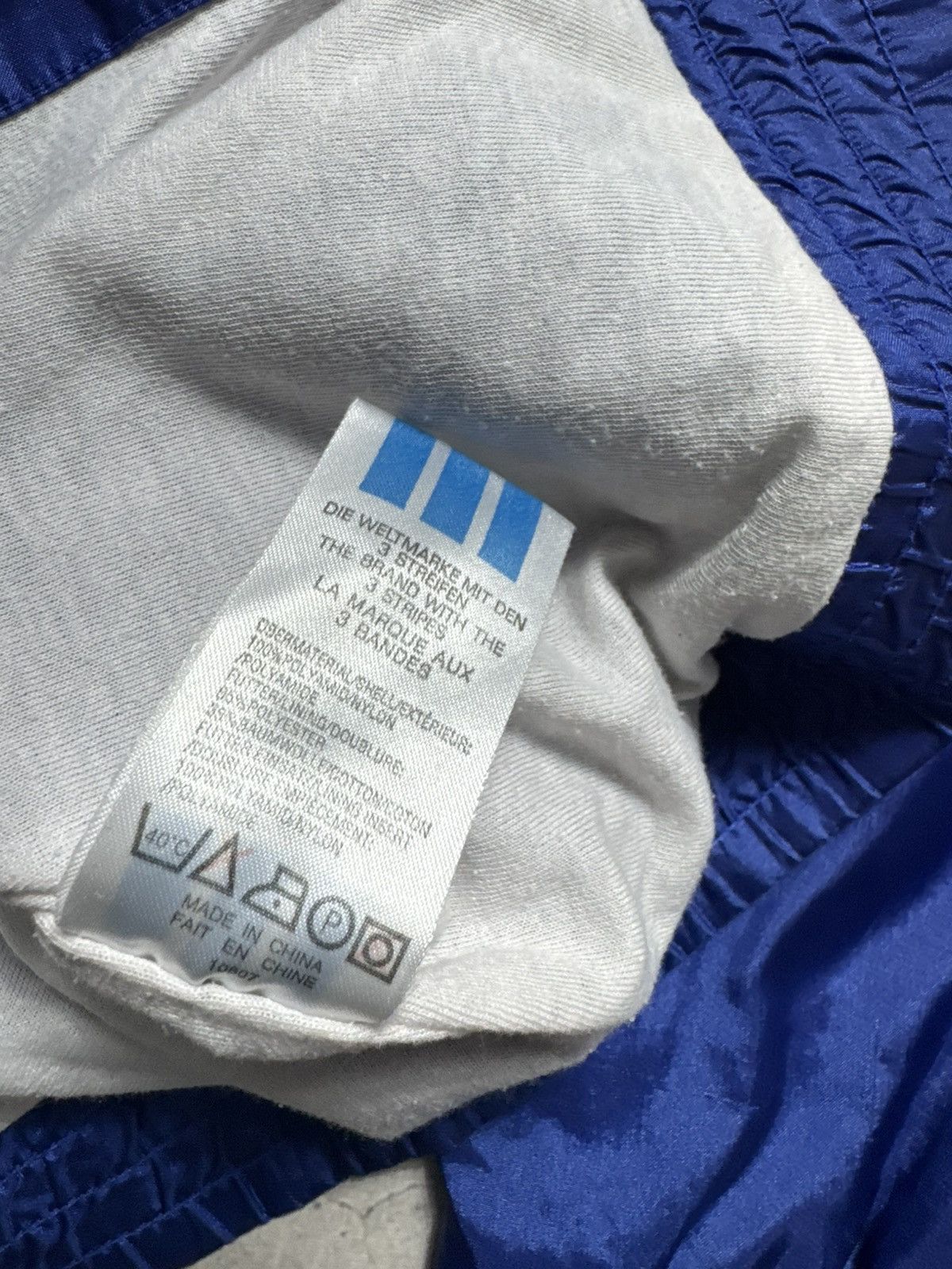 Adidas Adidas Vintage 90’s Nylon Track Suit Jacket & Pants Size M Size US M / EU 48-50 / 2 - 10 Thumbnail