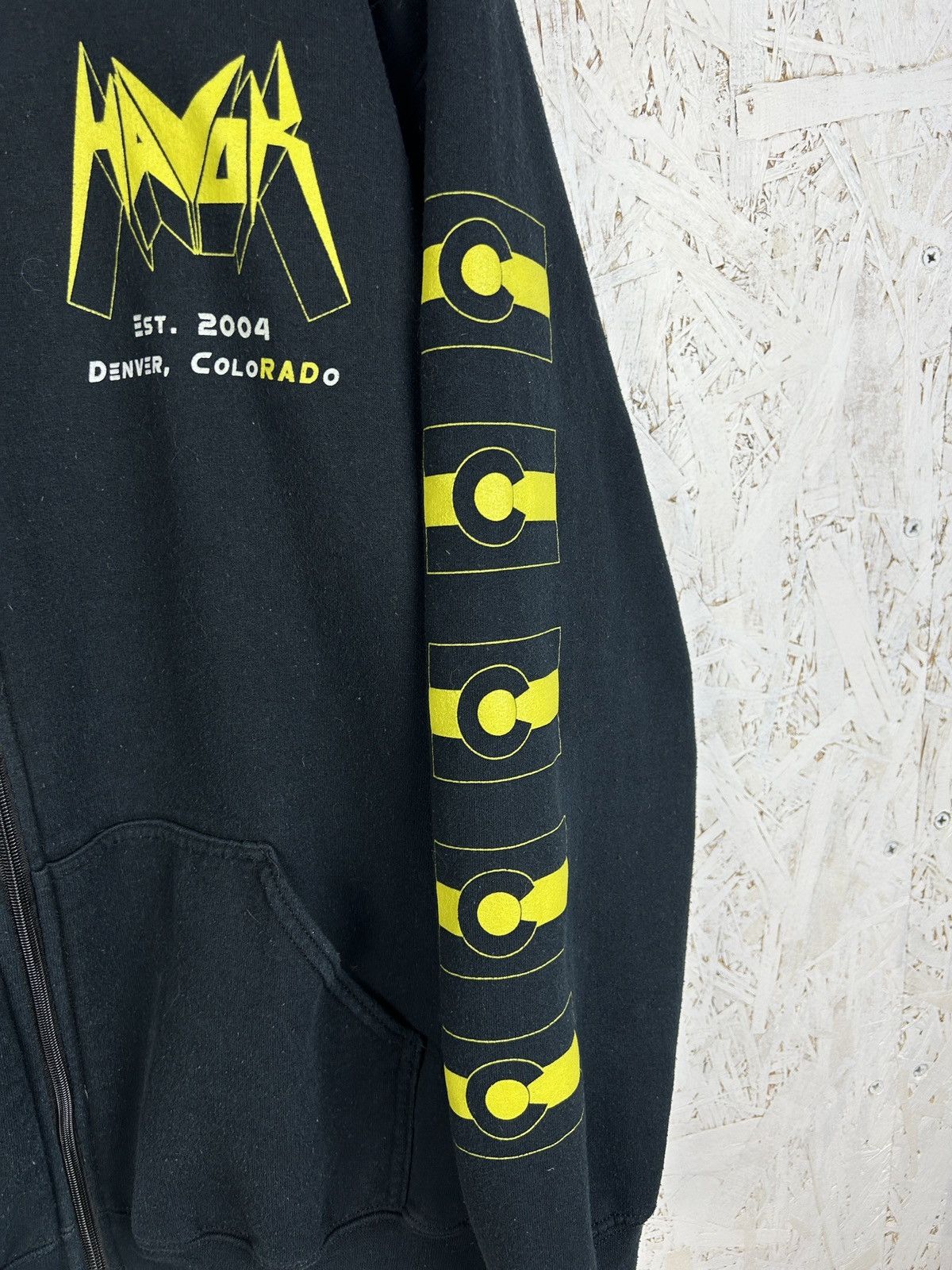 Band Tees Vintage Havok Band Brain Do Now Wash Zip Hoodie Thrash Metal Size US XL / EU 56 / 4 - 6 Thumbnail