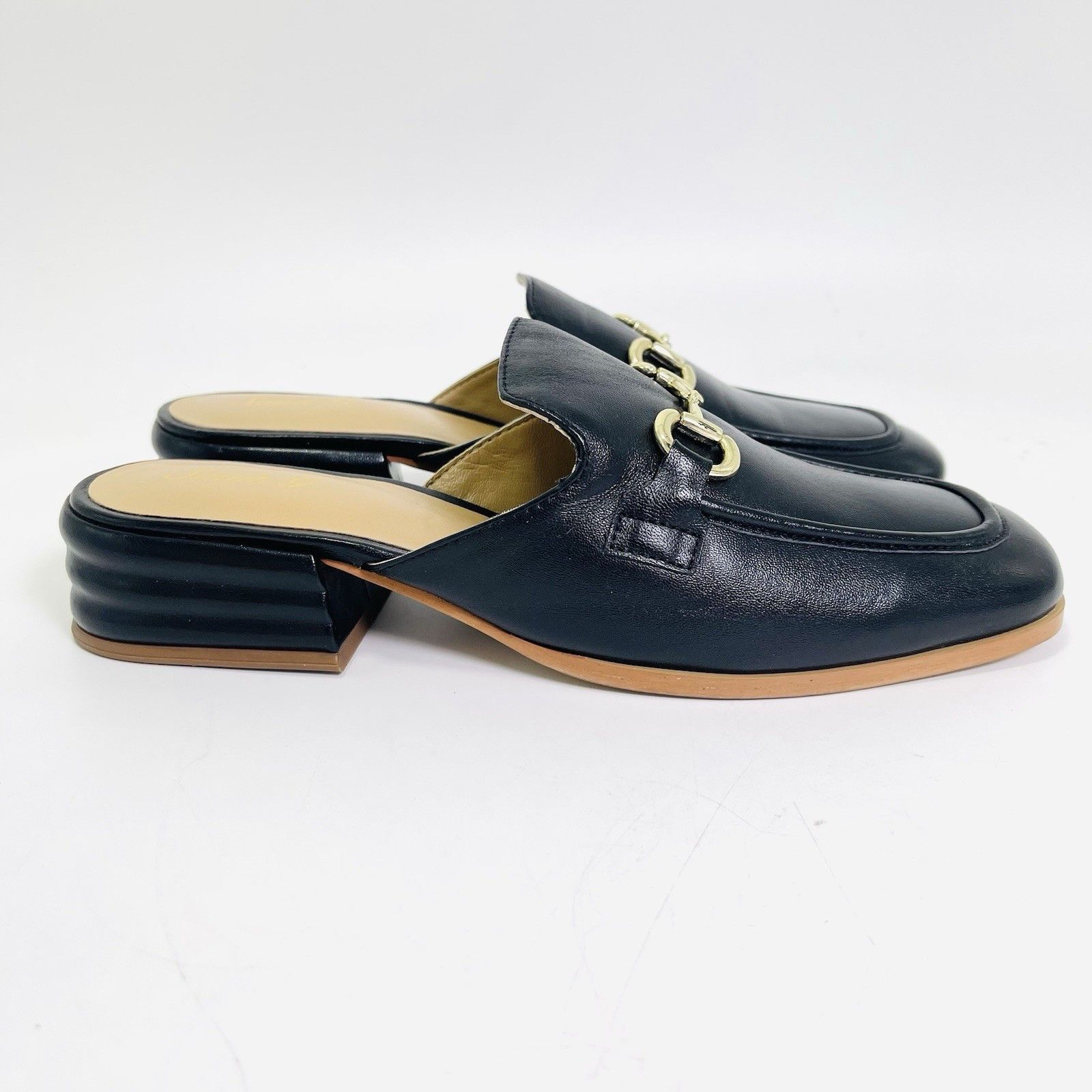 Other Saint G Savannah Black Mule Loafers Size US 9 / IT 39 - 5 Thumbnail