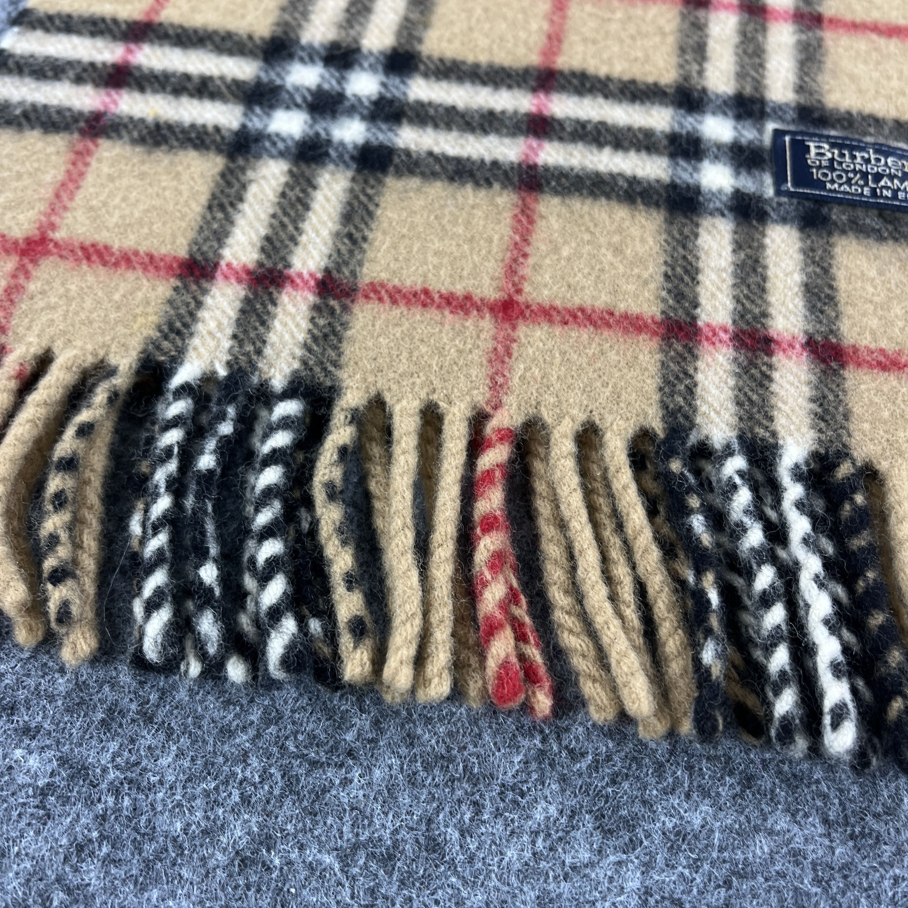 Burberry Burberrys Scarf / Muffler / Neckwear T1489 Size ONE SIZE - 10 Thumbnail