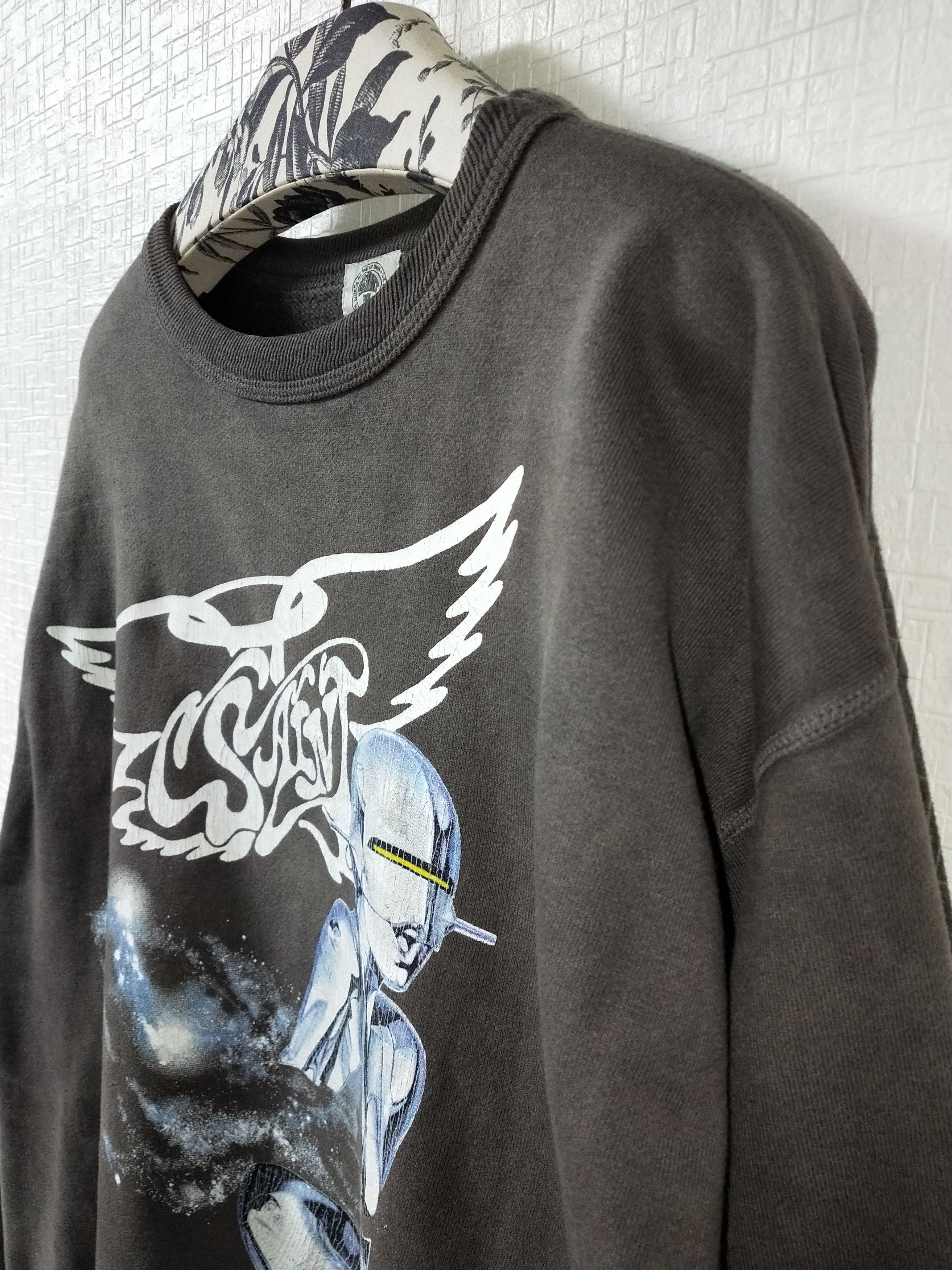 Saint Michael Hajime Sorayama Sweatshirt Size US L / EU 52-54 / 3 - 3 Thumbnail