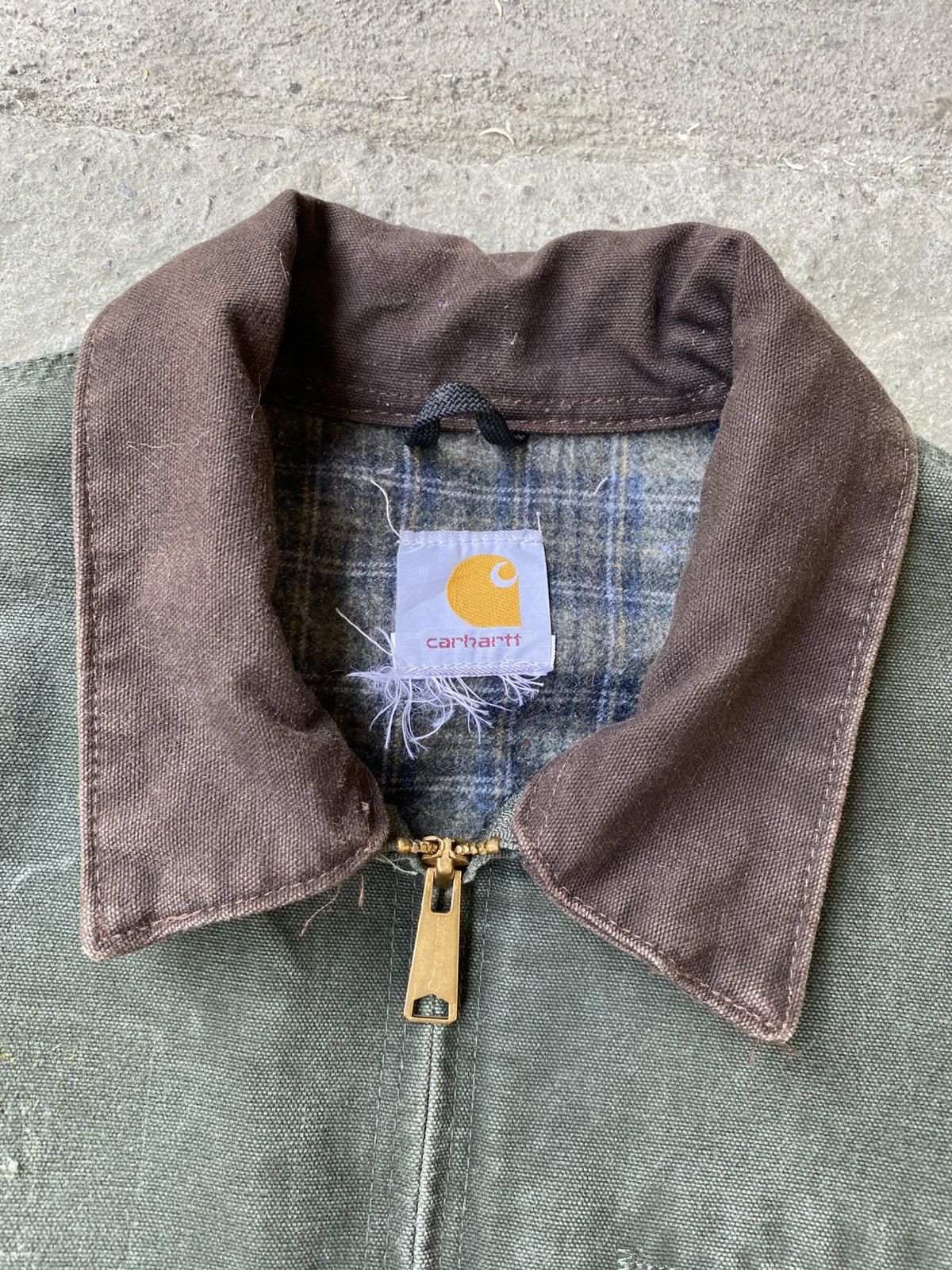 Carhartt The Iconic Carhartt Detroit Jacket J97 MOS green cut tag Size US XL / EU 56 / 4 - 5 Thumbnail