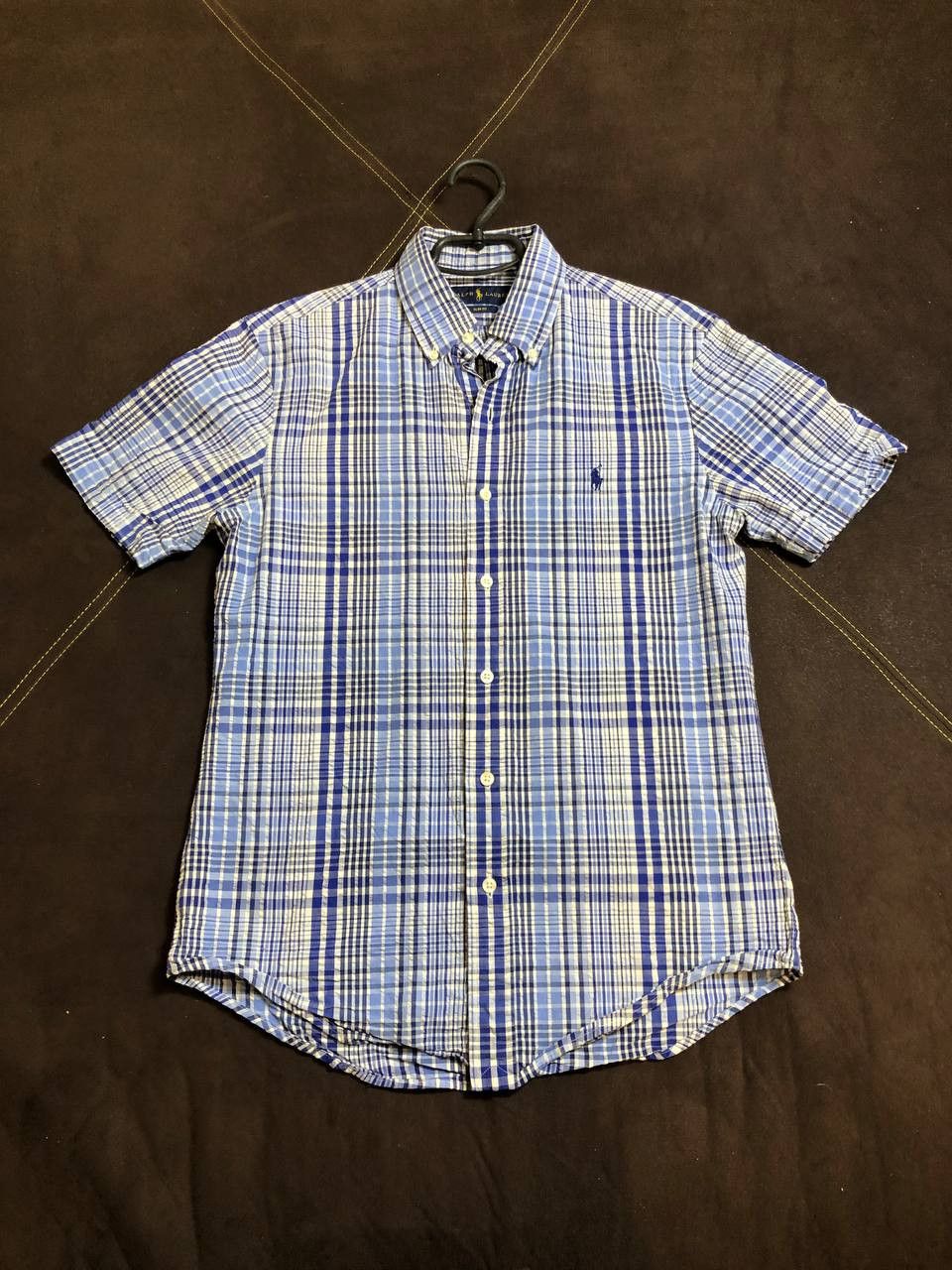 Polo Ralph Lauren Ralph Lauren Blue Check Shirt, Cotton Button-down shirt Size US S / EU 44-46 / 1 - 1 Thumbnail