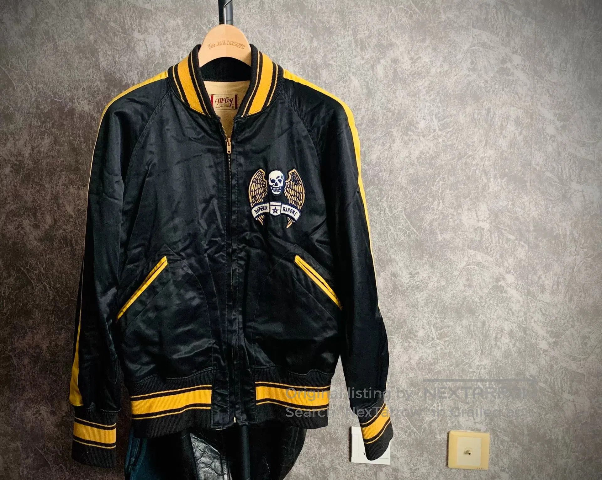 The Real McCoy's rare real mccoy bomber jacket with embroidery. Size US M / EU 48-50 / 2 - 2 Thumbnail