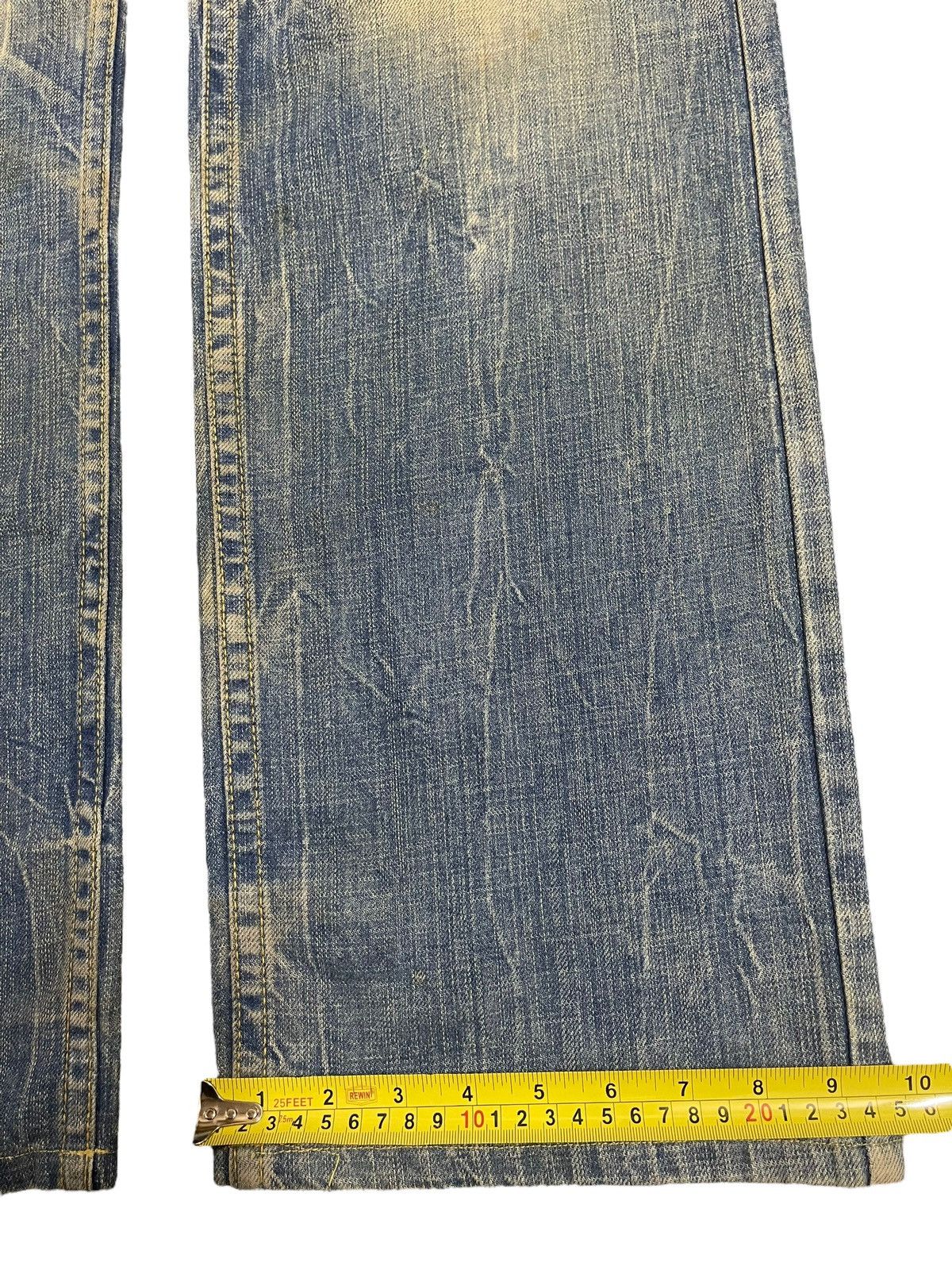 14th Addiction Vintage Japanese Brand Mud Wash Distressed Style Loose Jeans Size US 38 / EU 54 - 17 Thumbnail