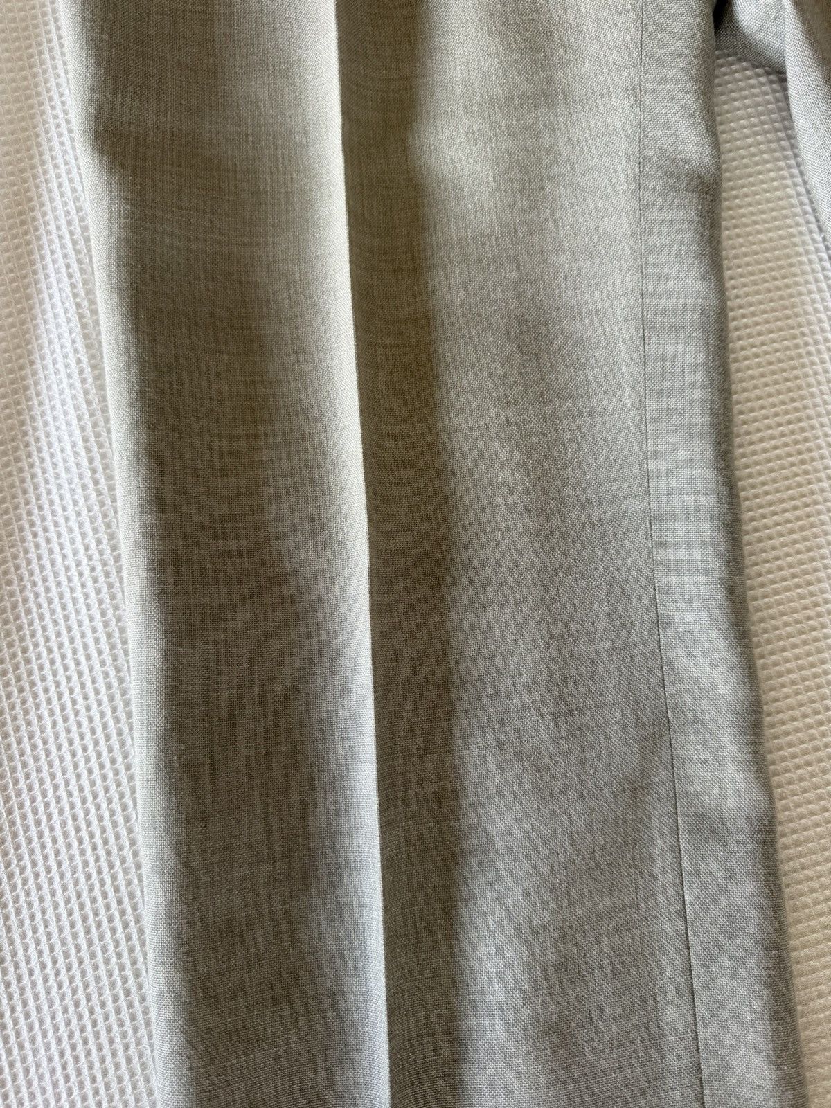 Other Spring&Summer Vintage Japanese Light Grey Linen–Wool Slacks Size US 32 / EU 48 - 5 Thumbnail