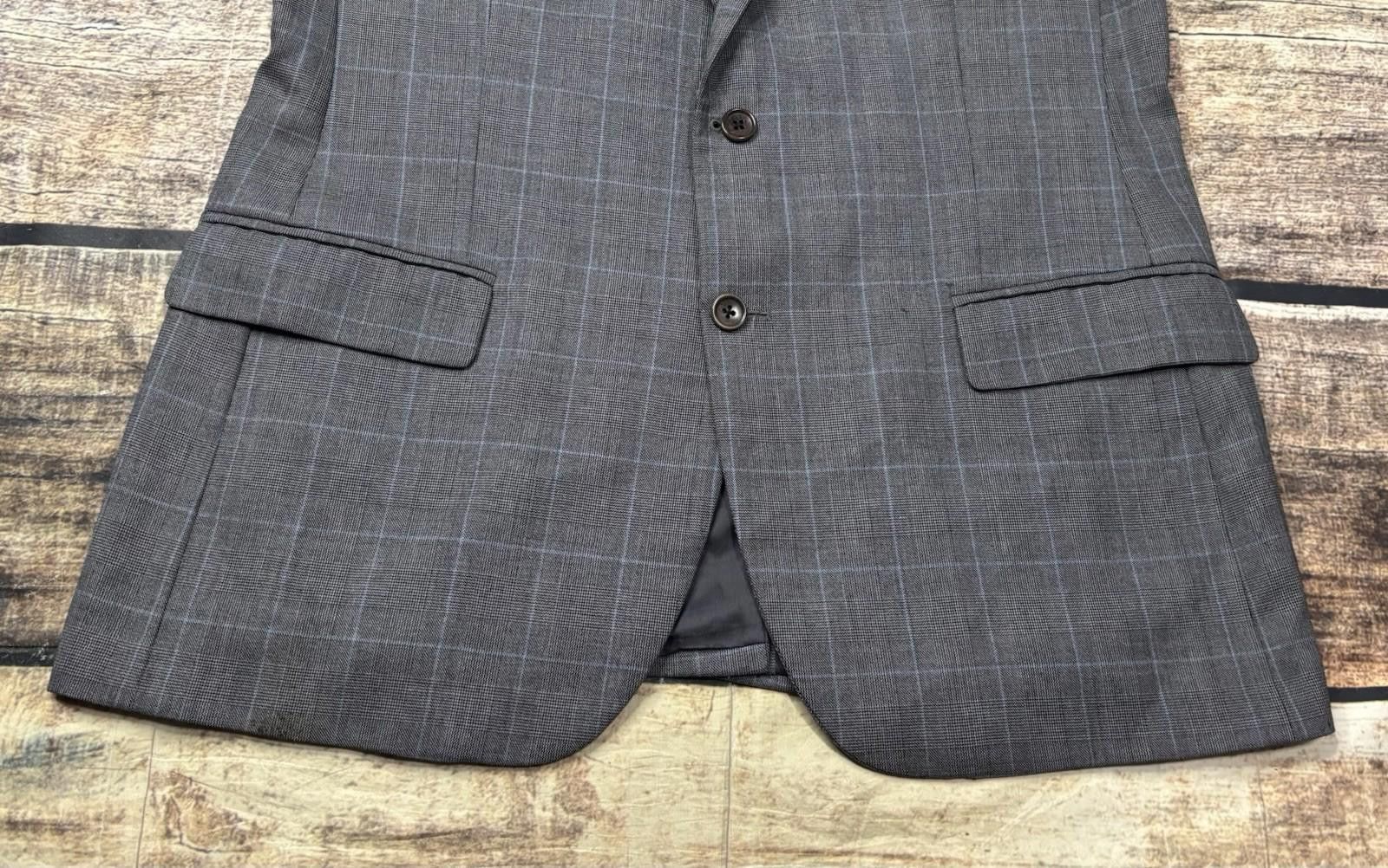 Brooks Brothers Brooks Brothers Blazer Mens 42R Saxxon Wool 1818 Fitzgerald Size 42R - 6 Thumbnail