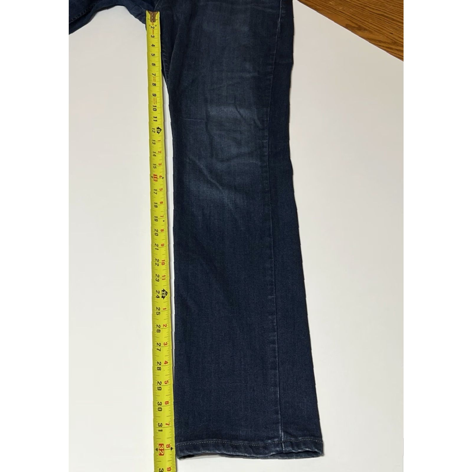 Paige PAIGE Jeans Men’s 33x32 Lennox Blue Stretch Denim Slim Fit Dark Wash Jeans Size US 33 - 5 Thumbnail