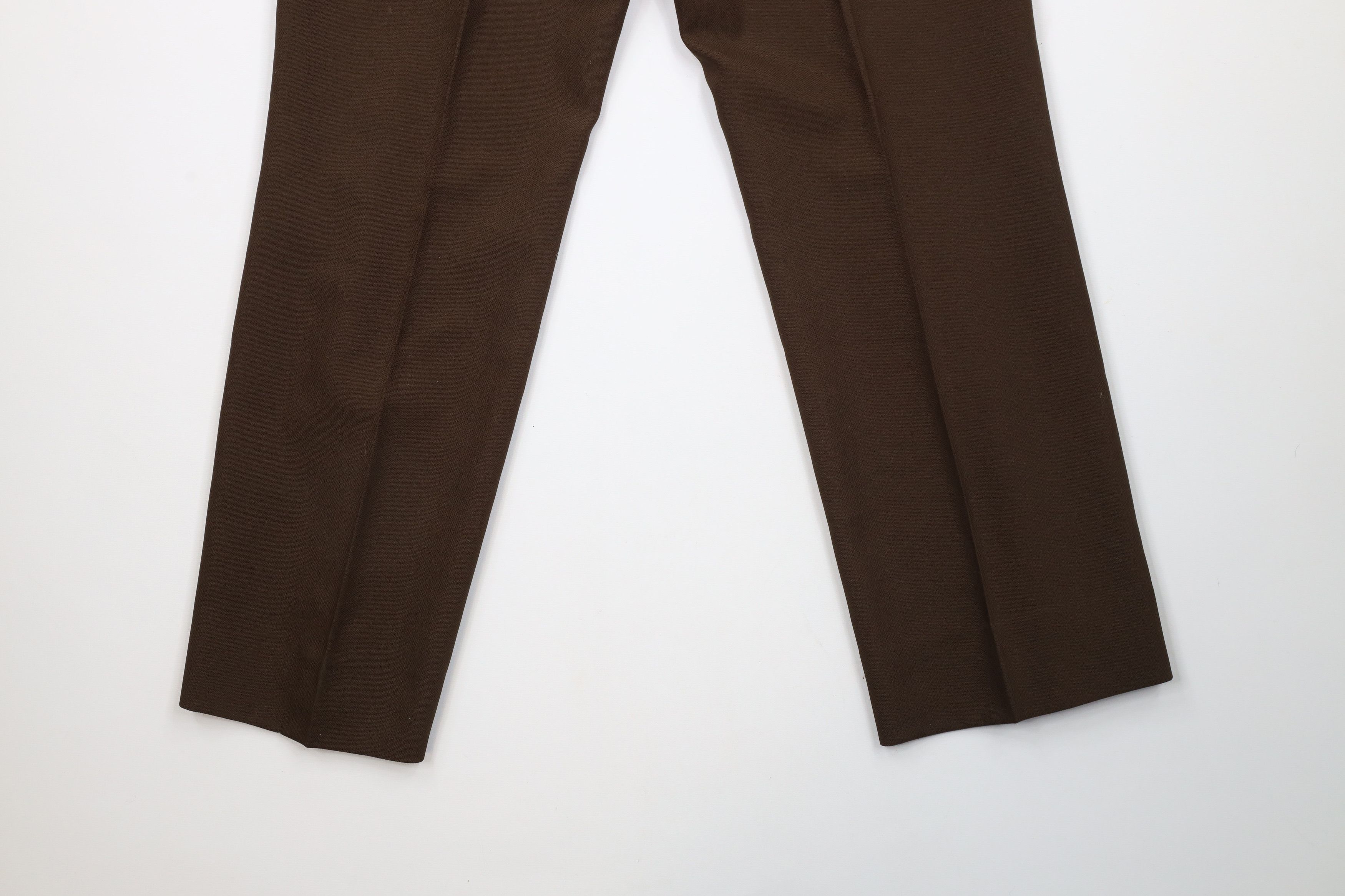 Vintage Vintage 70s Streetwear Bell Bottoms Chino Pants Brown USA Size US 34 / EU 50 - 12 Thumbnail