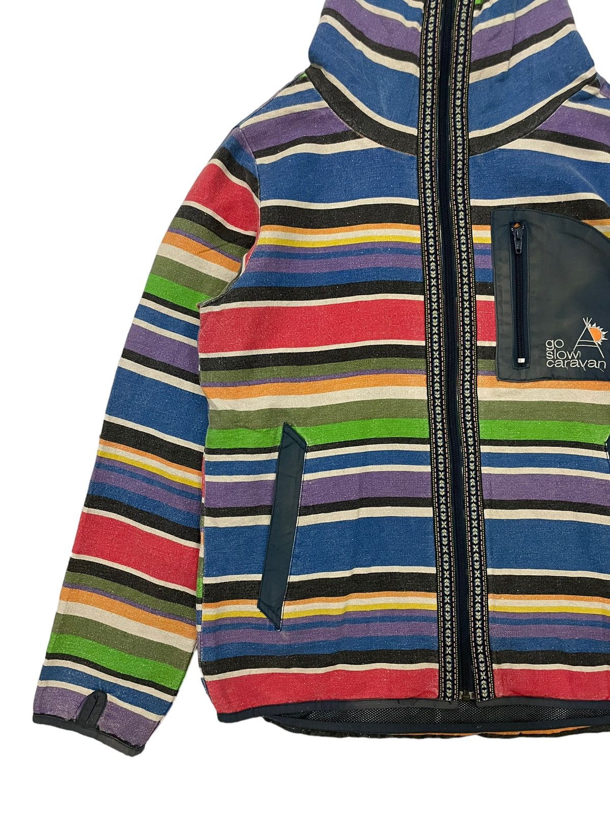 Japanese Brand × go slow caravan Go Slow Caravan Full Hoodies Jacket Size US M / EU 48-50 / 2 - 2 Thumbnail