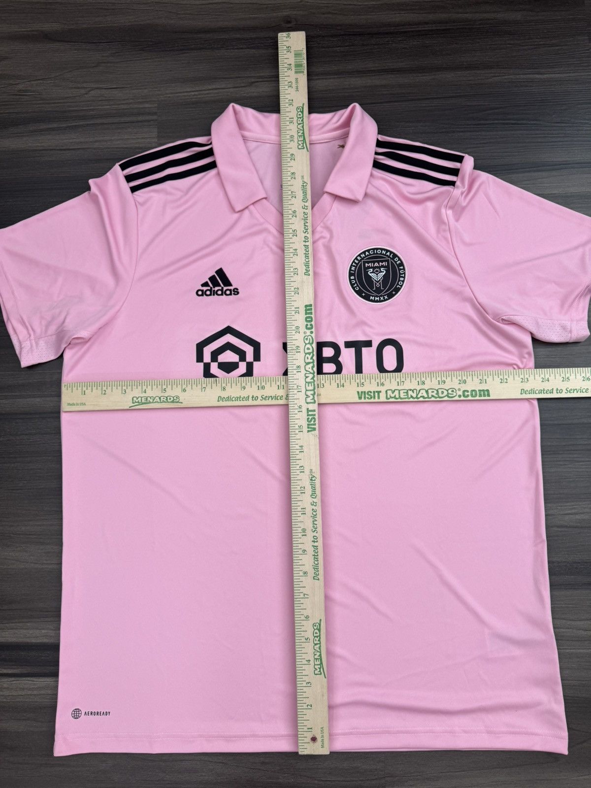 Adidas Adidas Inter Miami CF 22/23 Lionel Messi 10 Home Pink Jersey Size US XL / EU 56 / 4 - 9 Thumbnail