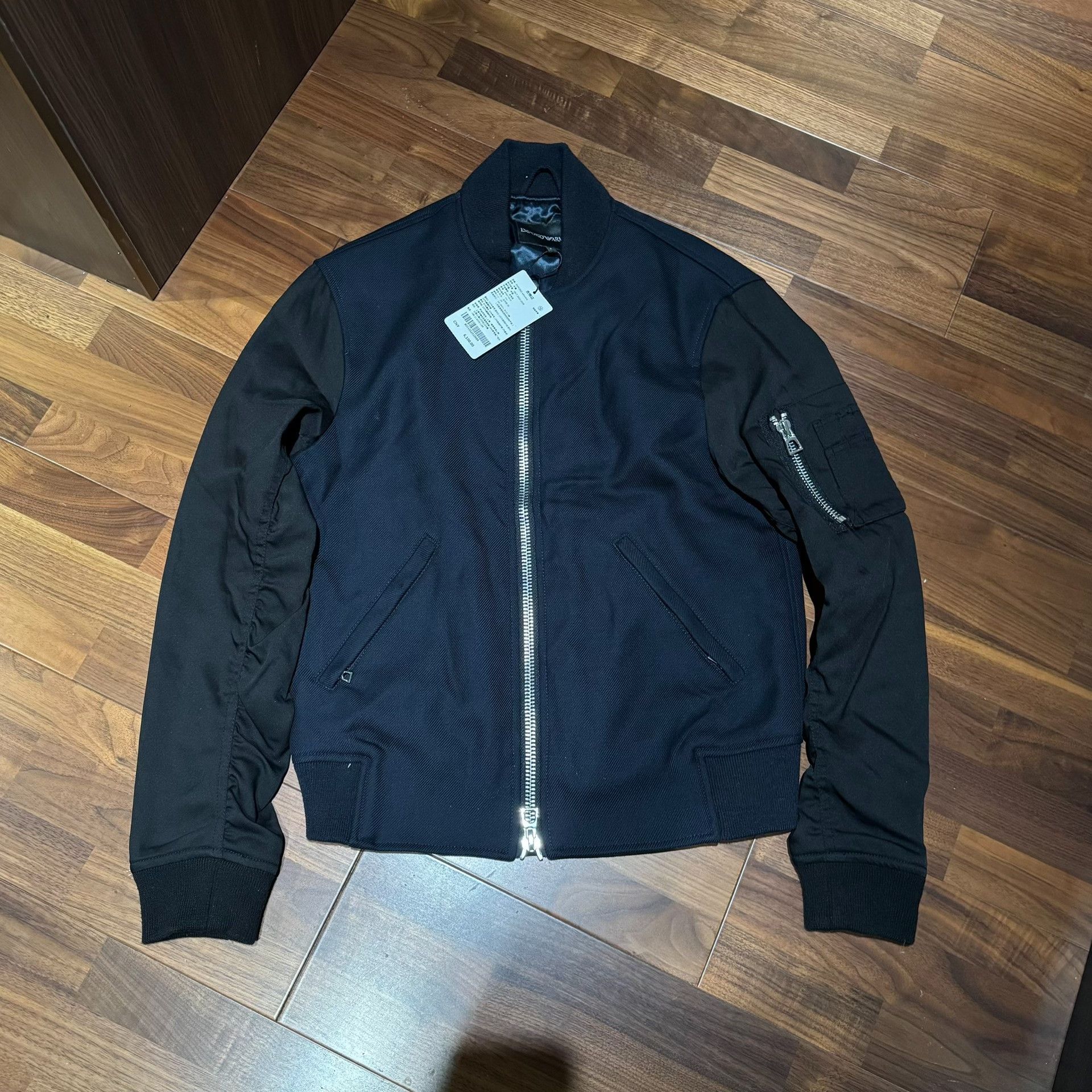 Emporio Armani Emporio Armani Wool Blend Short Jacket Size US S / EU 44-46 / 1 - 1 Thumbnail