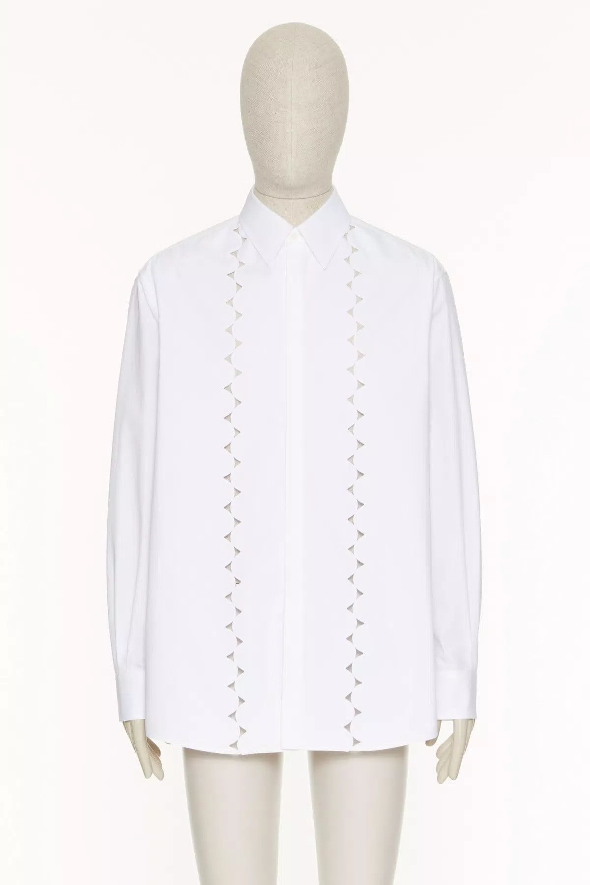 Valentino oc11z0725 Poplin Shirt in White Size US XXL / EU 58 / 5 - 1 Thumbnail