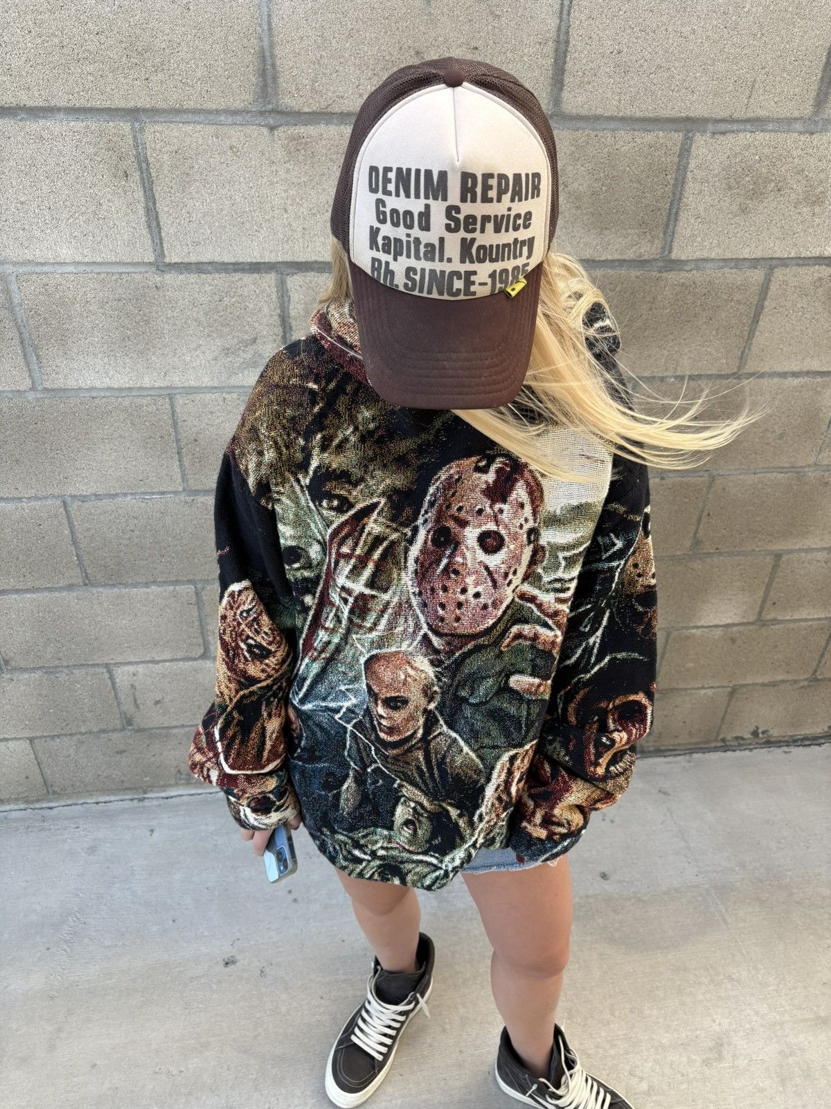 Vintage PANGAEA “Friday the 13th” Hoodie Size US M / EU 48-50 / 2 - 3 Thumbnail
