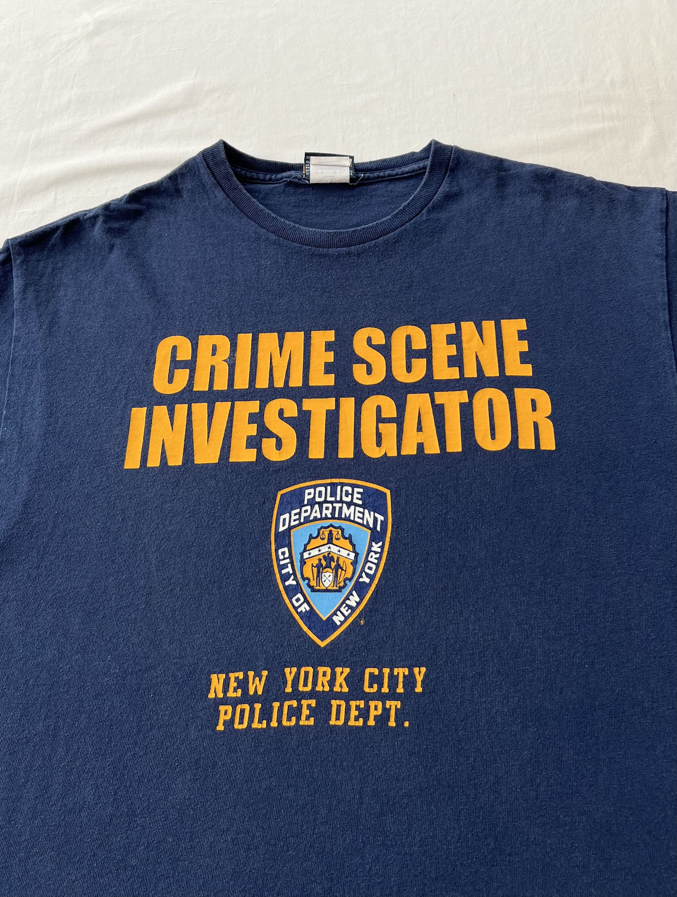 Vintage Vintage 2013 Crime Scene Investigation CSI NYPD Police Size US L / EU 52-54 / 3 - 3 Thumbnail