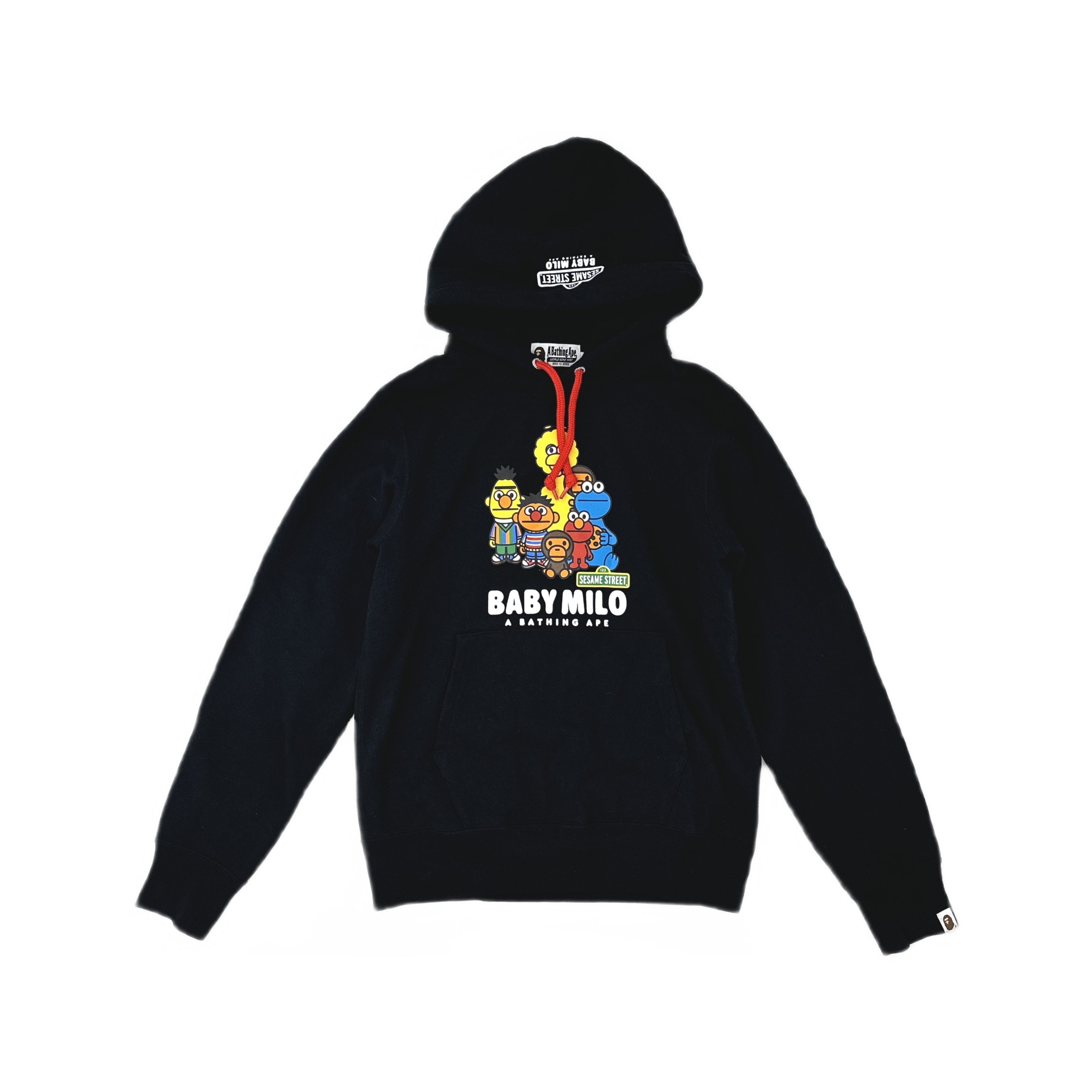 Bape A Bathing Ape x Sesame Street Graphic Hoodie Size M Size US M / EU 48-50 / 2 - 1 Thumbnail