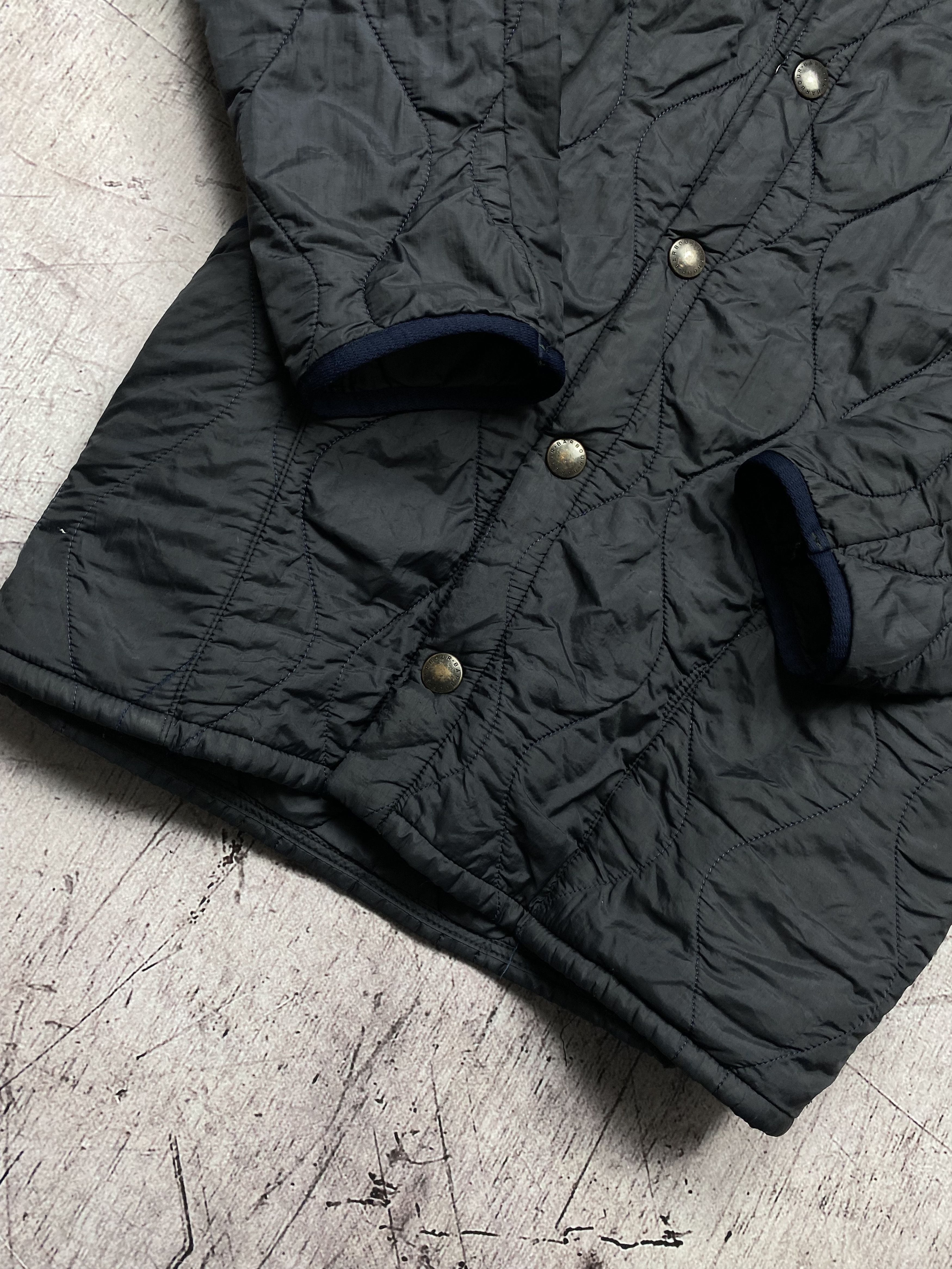 Barbour × Vintage Barbour Vintage Mens Liddesdale Track Quilted Jacket Size US M / EU 48-50 / 2 - 3 Thumbnail