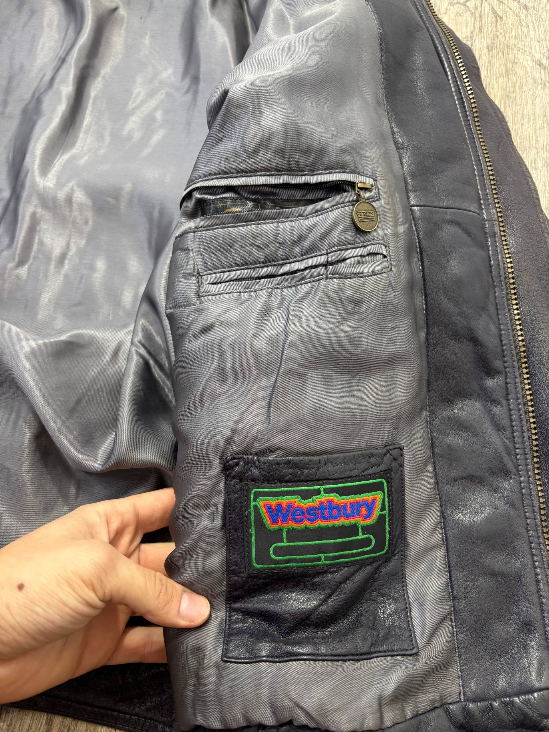 Hysteric Glamour VTG Baleniaga Kapital Style Leather Heavy Leather Jacket Size US XL / EU 56 / 4 - 10 Thumbnail