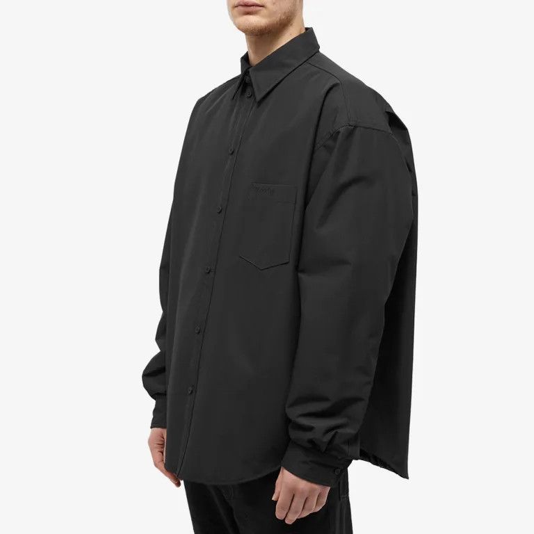 Balenciaga o1in1g1024 Padded Shirt in Black Size US S / EU 44-46 / 1 - 3 Thumbnail