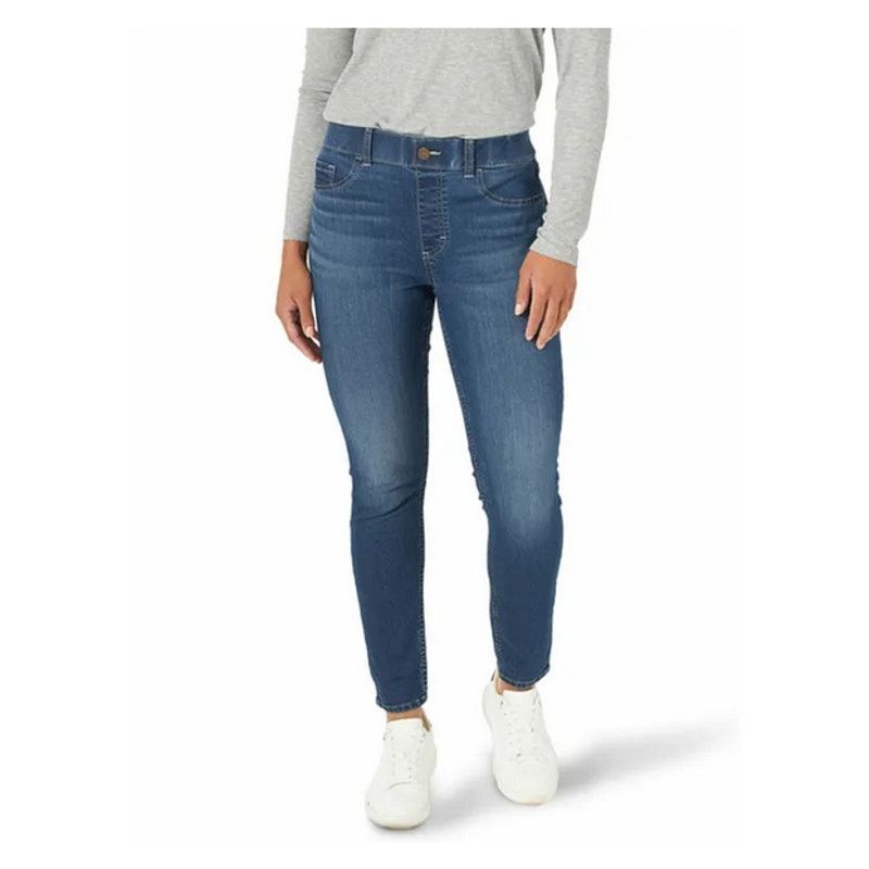 Lee Lee Women's Mid Rise Pull ON stretch Jeggings Size XL NWT Size 33" - 1 Thumbnail