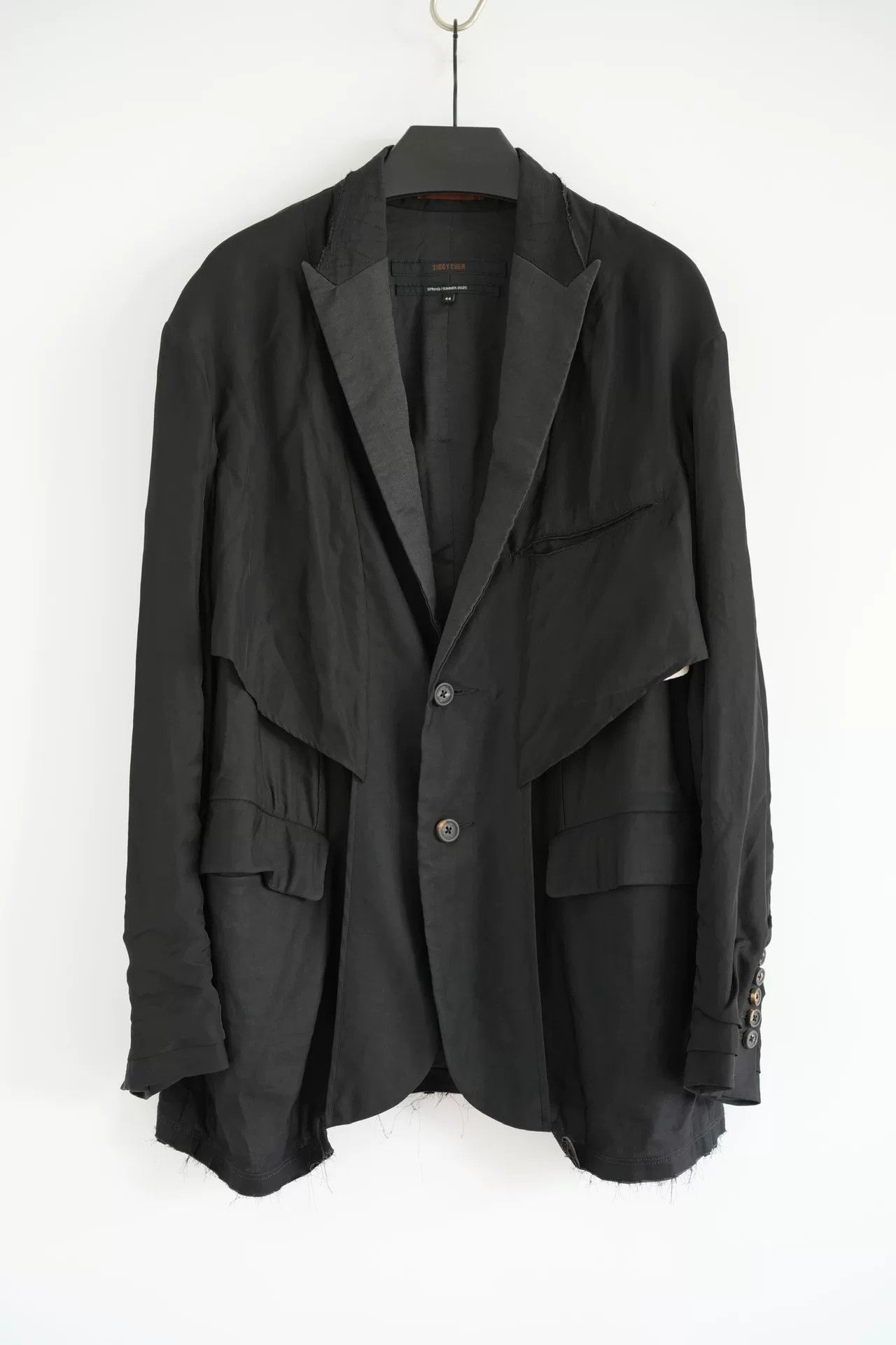 Ziggy Chen black ziggy chen oversized suit jacket Size US L / EU 52-54 / 3 - 1 Thumbnail