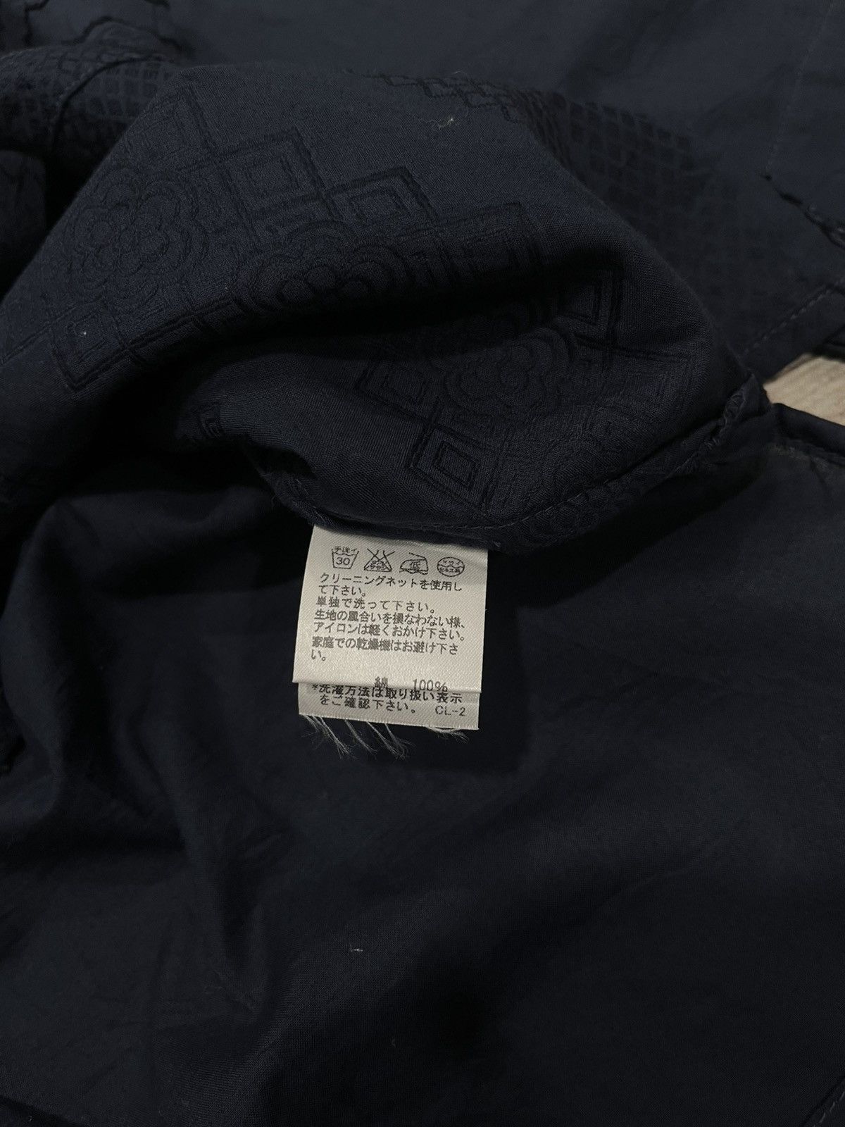 Issey Miyake Plantation by Issey Miyake Zig zag Flower Motif 3/4 Sleeve Size US M / EU 48-50 / 2 - 6 Thumbnail