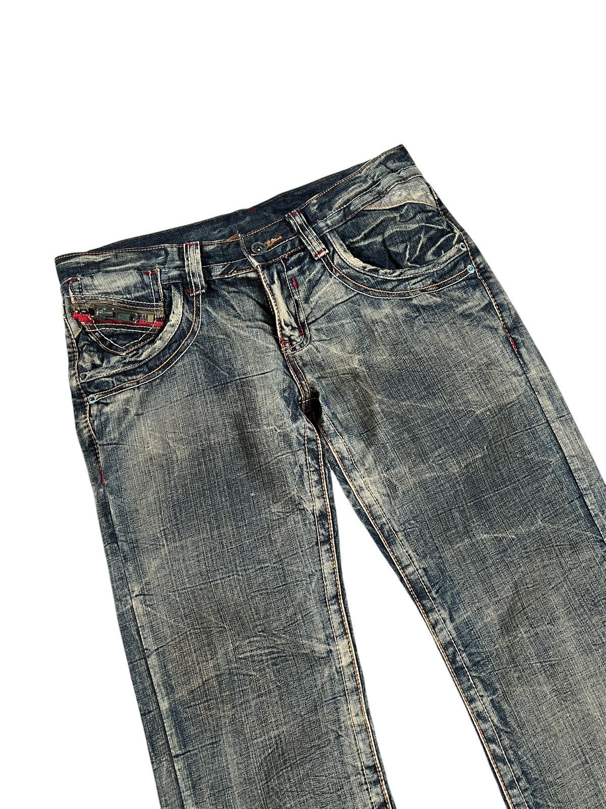 If Six Was Nine × Japanese Brand × semanticdesign Semantic Design Boot Cut Denim Size 32" / US 10 / IT 46 - 4 Thumbnail