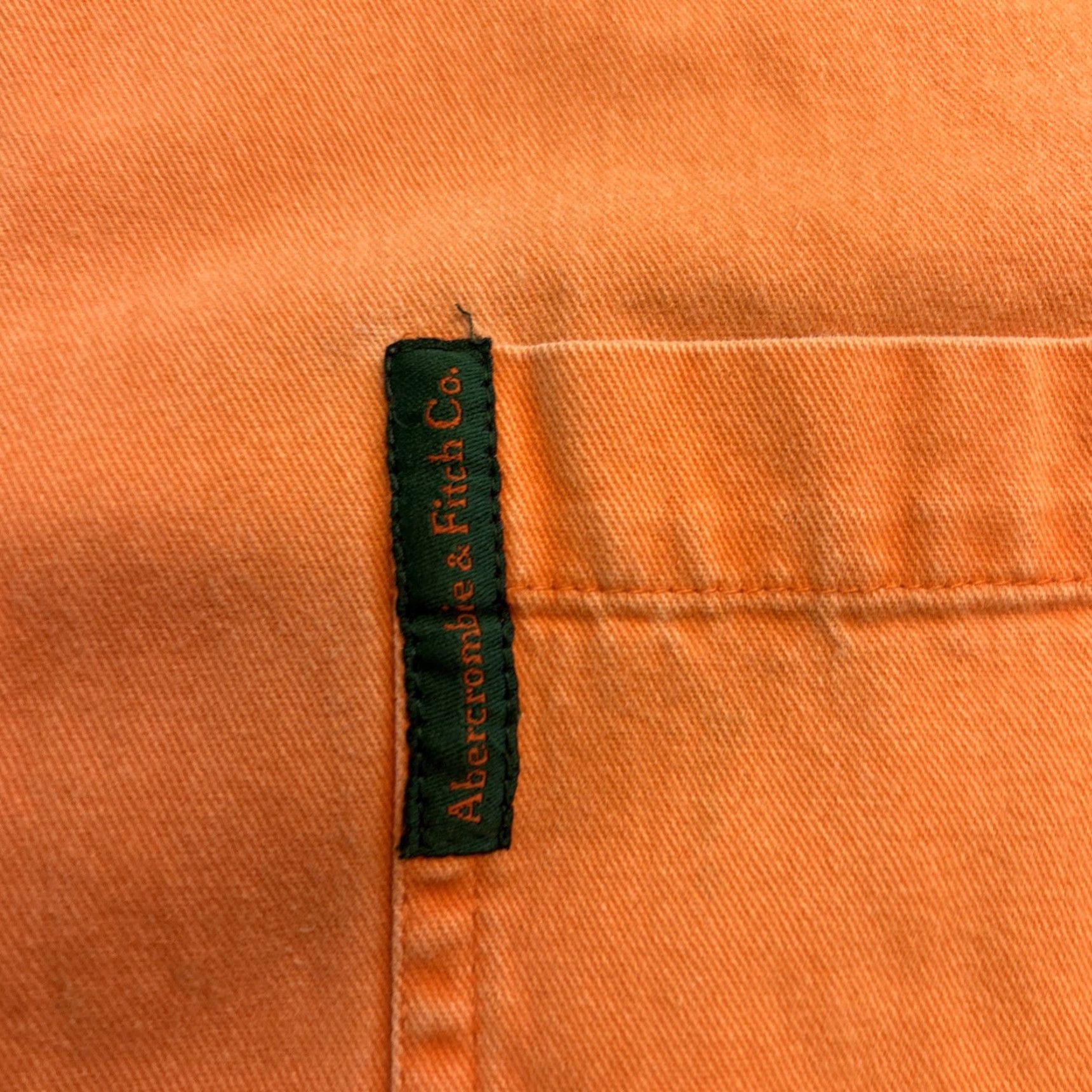 Abercrombie & Fitch VINTAGE Abercrombie Fitch Ranger Shirt Men's Northeast Regional Trail M Orange Button-Up Shirt Mens M Orange Retro/Northeast Gallery Size US M / EU 48-50 / 2 - 2 Thumbnail