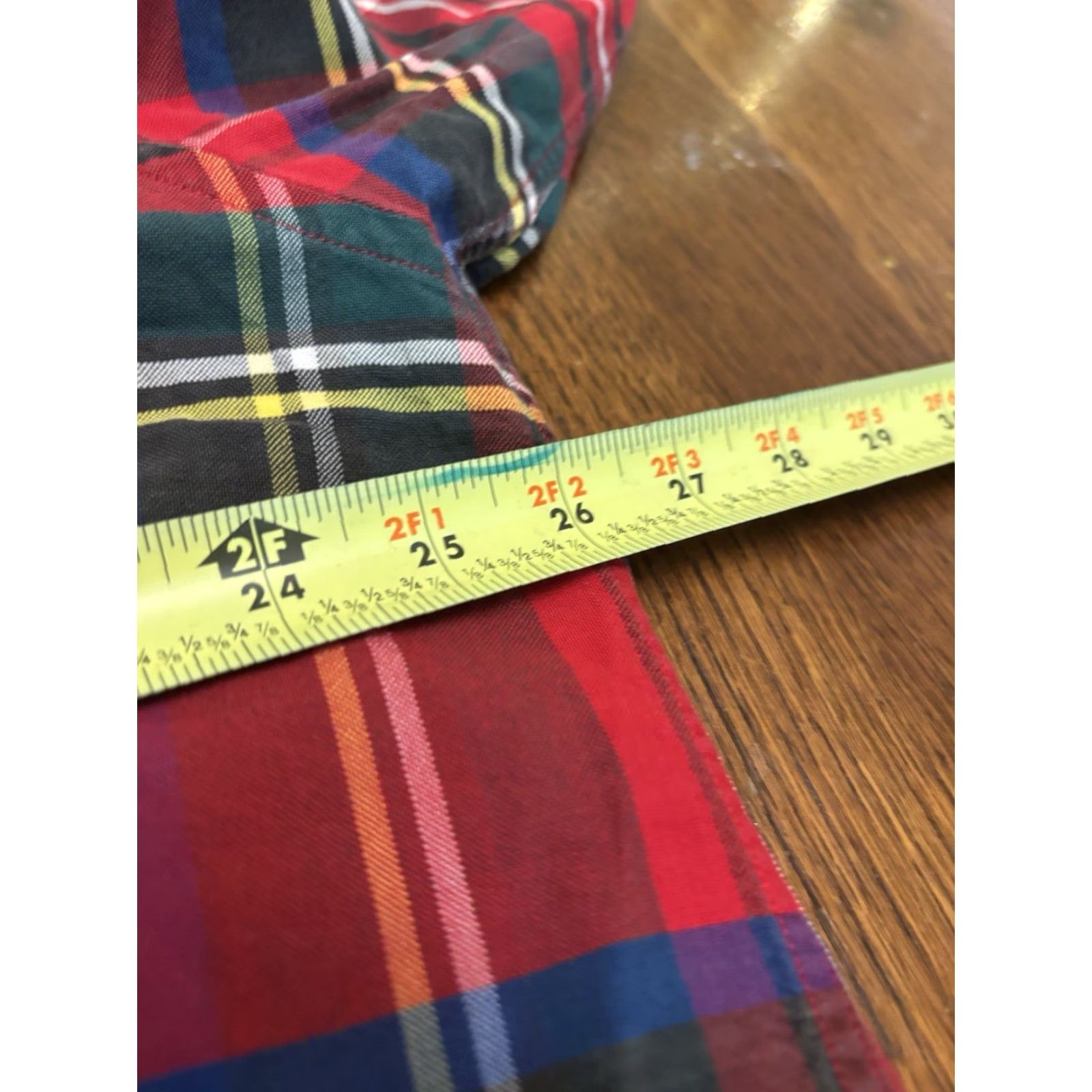 Tommy Hilfiger VINTAGE Tommy Hilfiger Men's XL Plaid Button-Up Long Sleeve Shirt 100% Cotton Size US XL / EU 56 / 4 - 3 Thumbnail