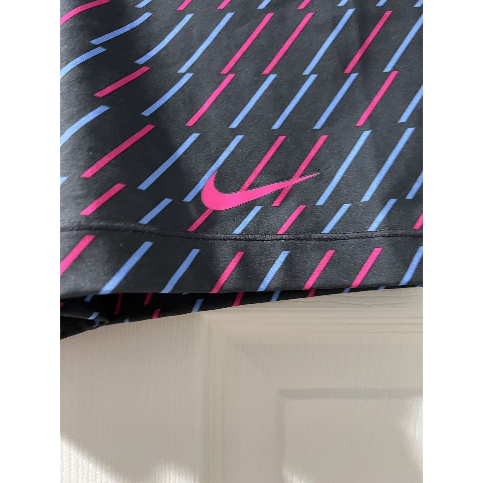 Nike Nike Pro Women Geometric Compression Short Size XL A000506 Size 32" / US 10 / IT 46 - 3 Thumbnail