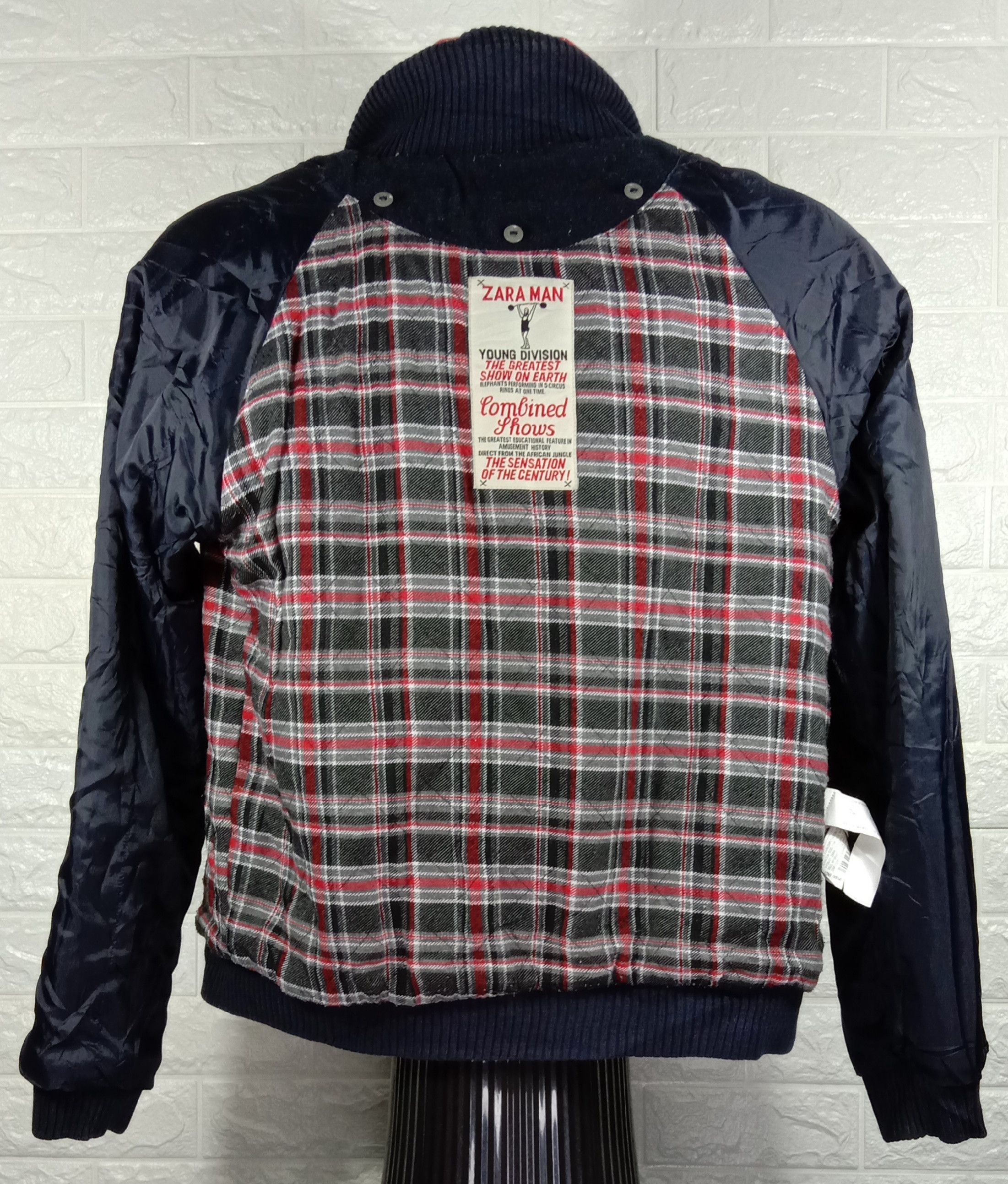 Zara Vintage Zara Man Varsity Jacket Size US L / EU 52-54 / 3 - 11 Thumbnail