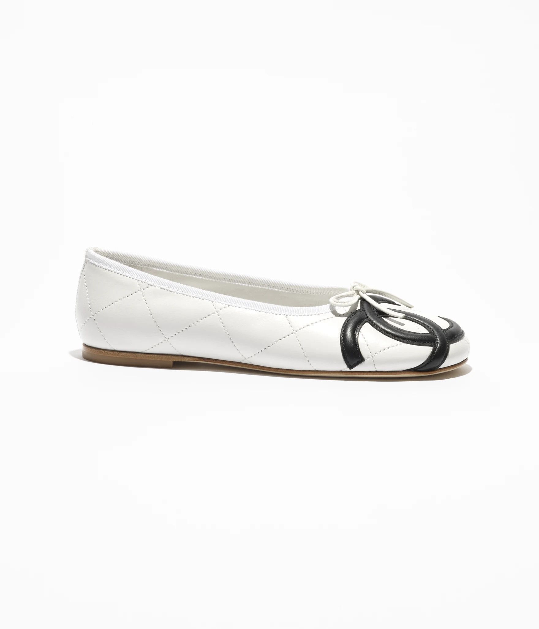 Chanel 26M Coco Beach Cambon Black Logo Ballet Ballerina Flat 39 Size US 9 / IT 39 - 4 Thumbnail
