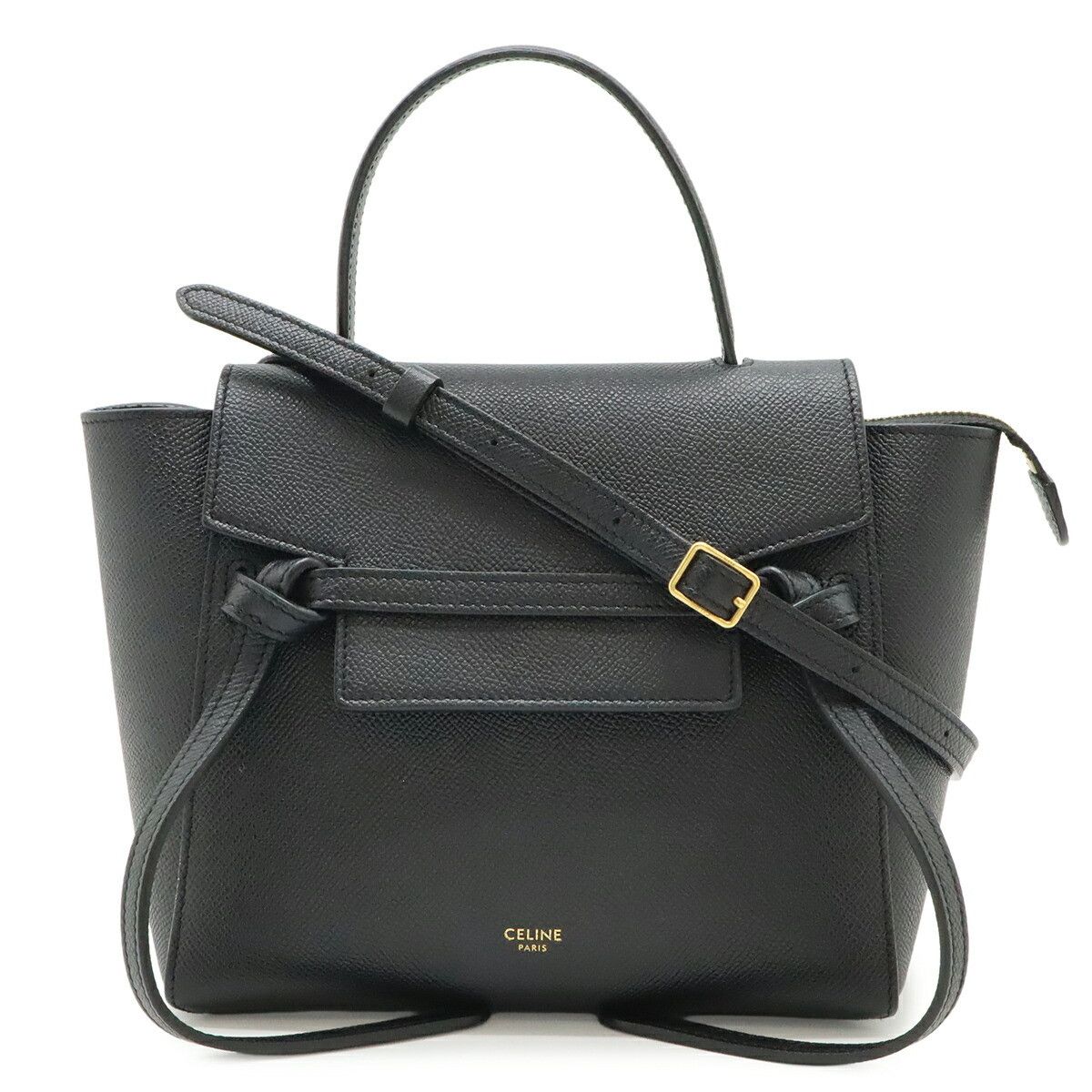 Celine Celine Celine Belt Bag Leather 2way Bag Leather Crossbody Bag 189003 DUTY FREE for USA Size ONE SIZE - 1 Thumbnail