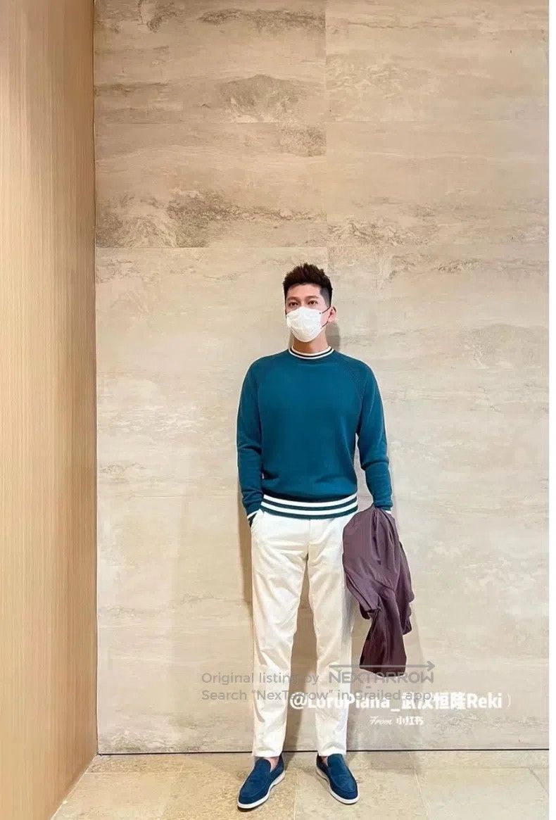 Loro Piana Loro Piana Cashmere Sweatshirt Round Neck Knit Top Size US M / EU 48-50 / 2 - 8 Thumbnail
