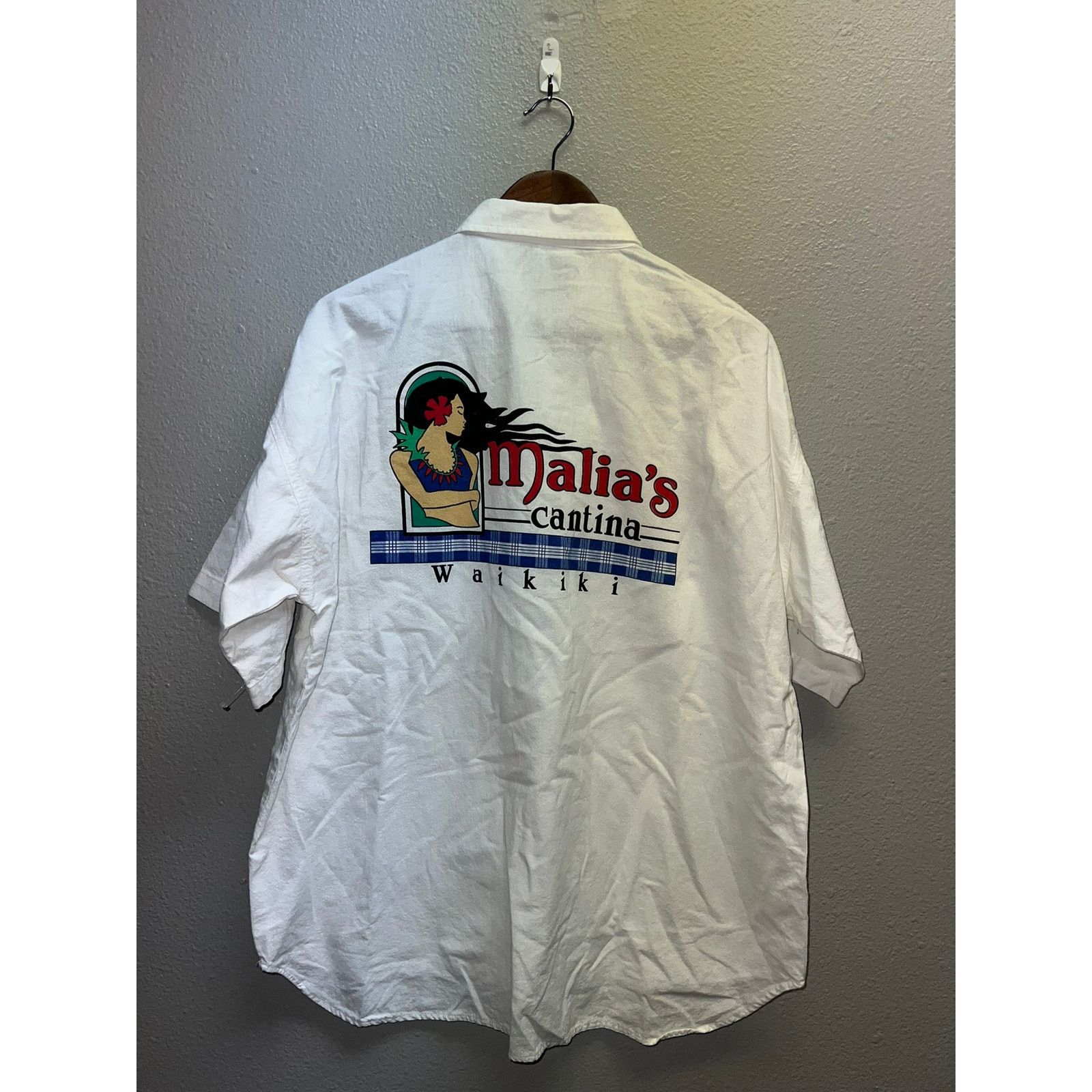 Vintage Vintage Crazy Shirts Hawaii Button Up Shirt Malia's Cantina Size US L / EU 52-54 / 3 - 7 Thumbnail