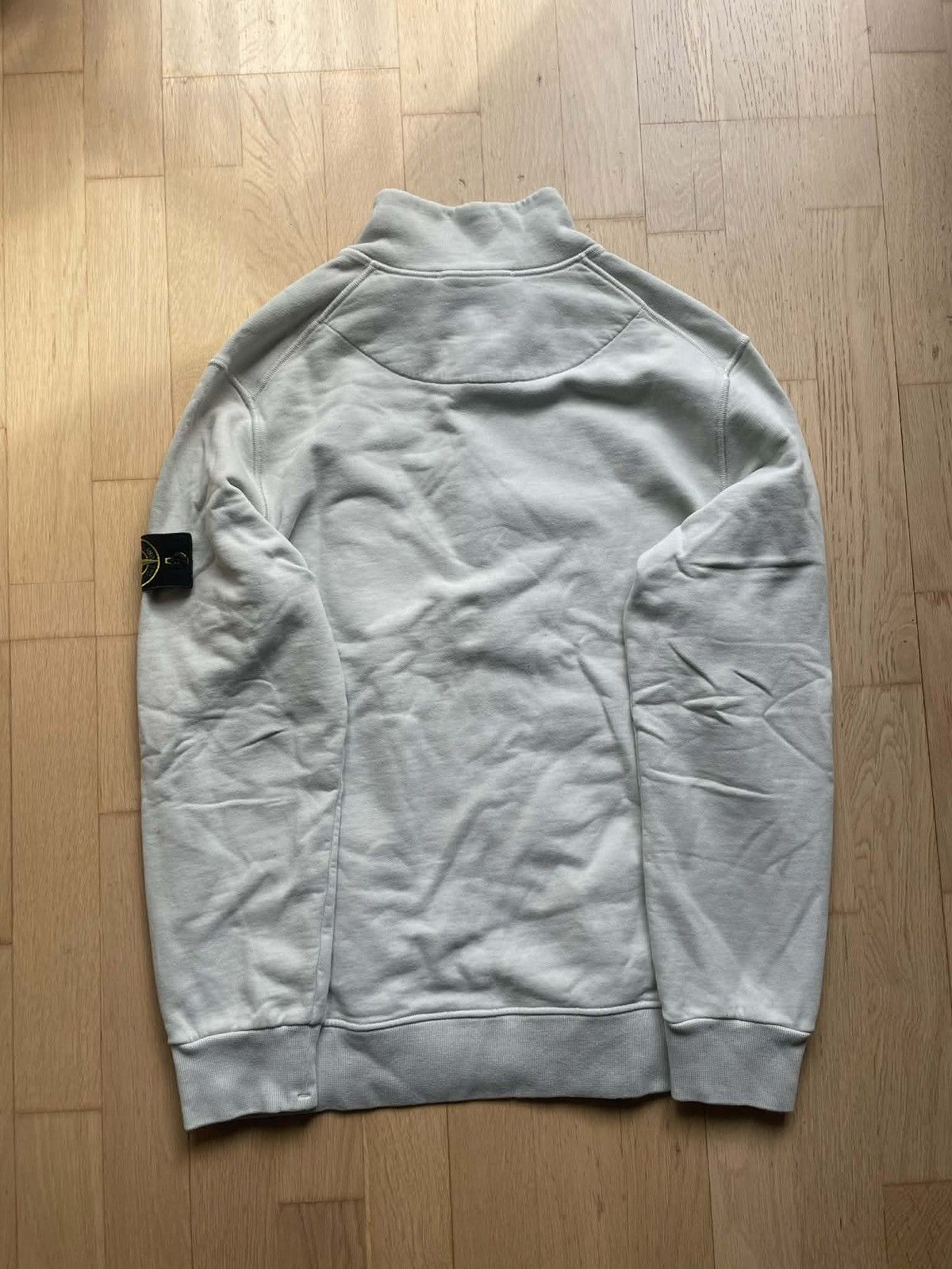 Stone Island Stone island quarter zip half zip with patch LAST DROP Size US L / EU 52-54 / 3 - 7 Thumbnail